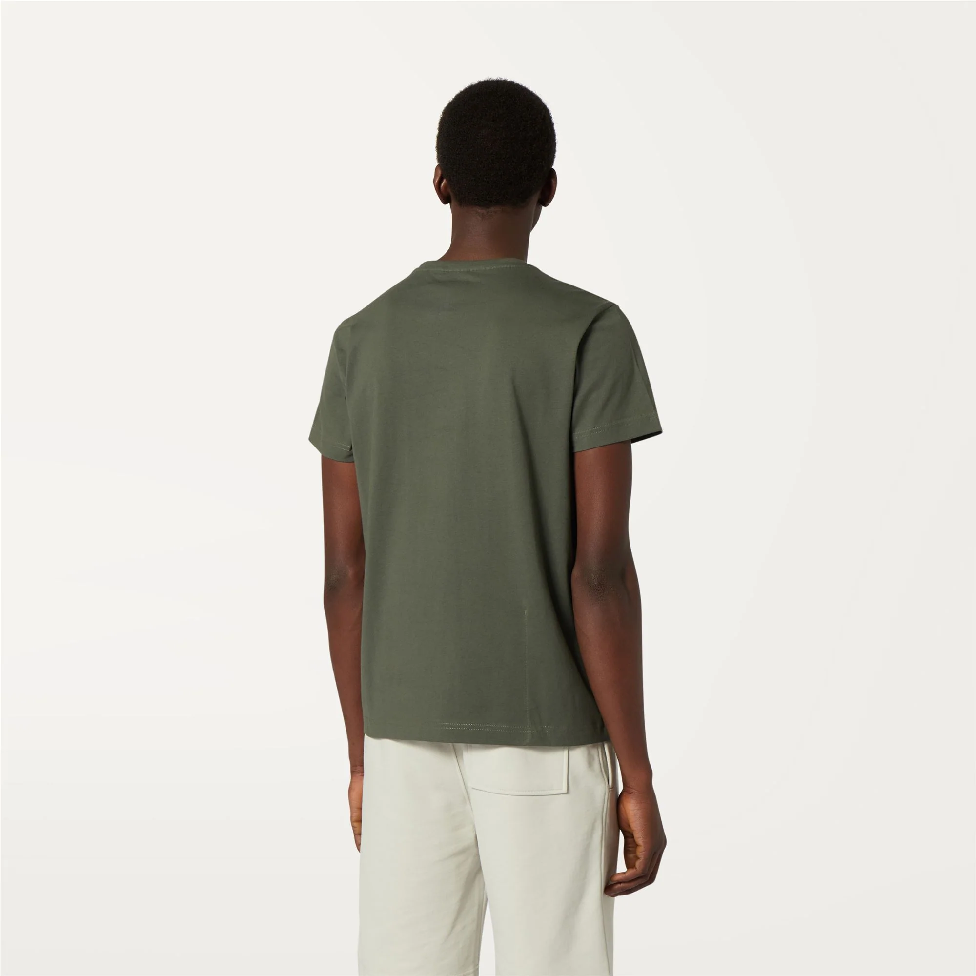 EDOUARD - T-ShirtsTop - T-Shirt - Unisex - GREEN BLACKISH - Image 6