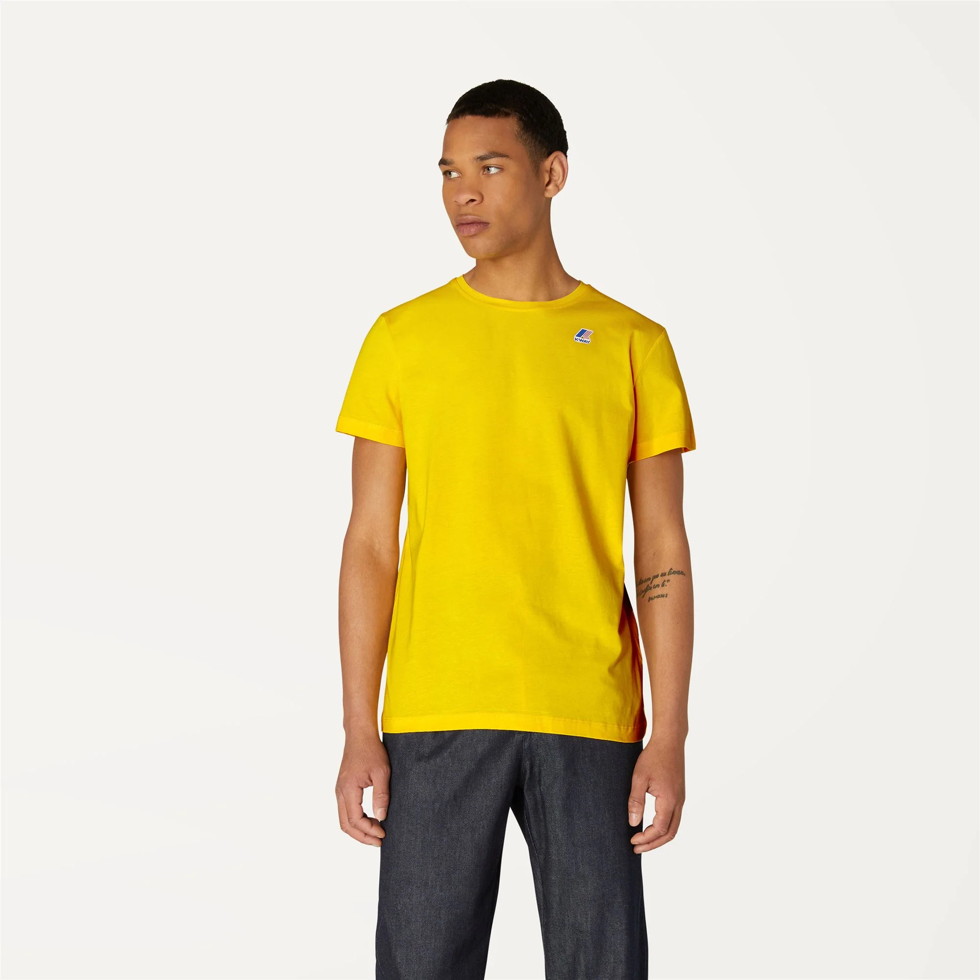 EDOUARD - T-ShirtsTop - T-Shirt - Unisex - YELLOW DK - Image 4