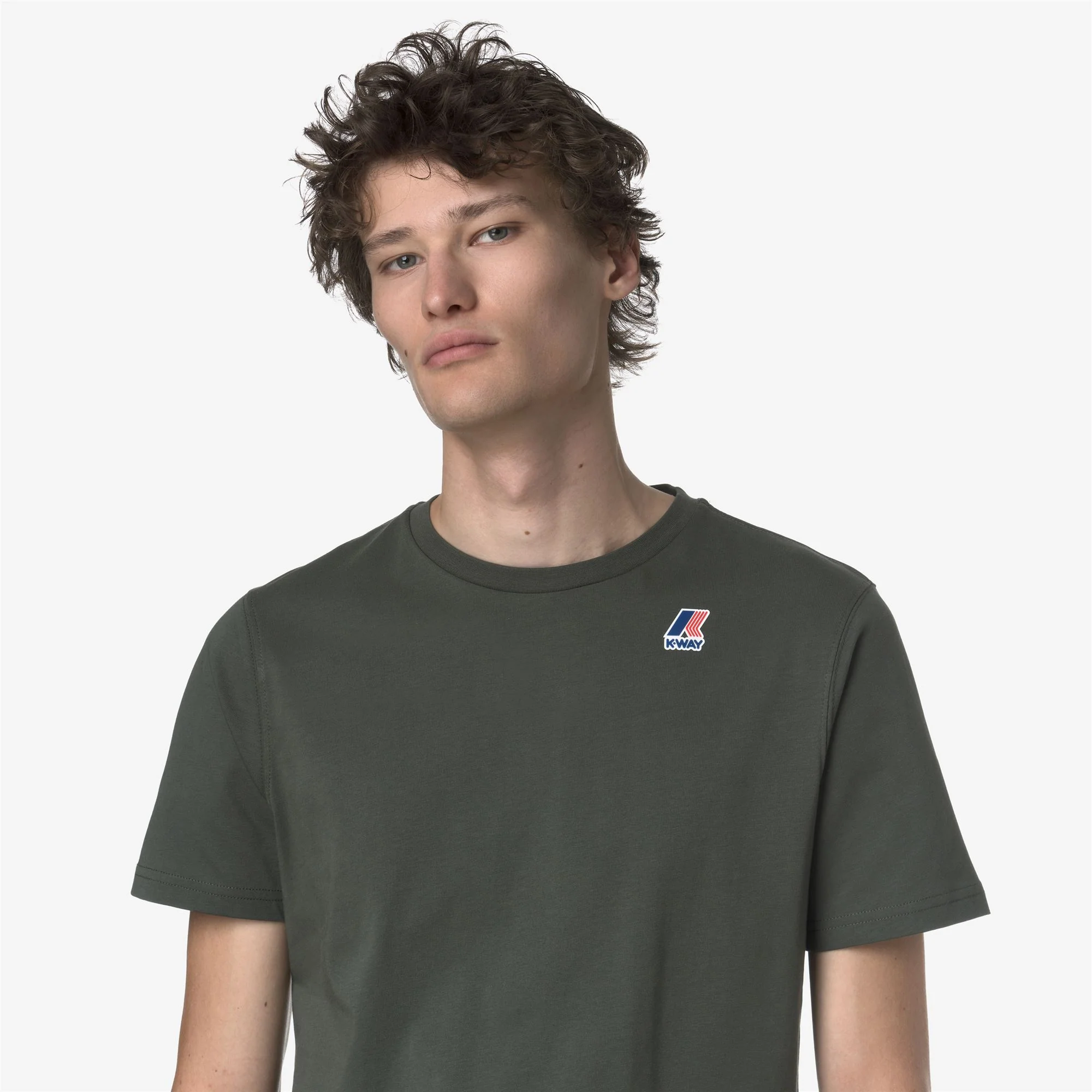 LEONIDE - T-ShirtsTop - T-Shirt - Unisex - GREEN BLACKISH - Image 3