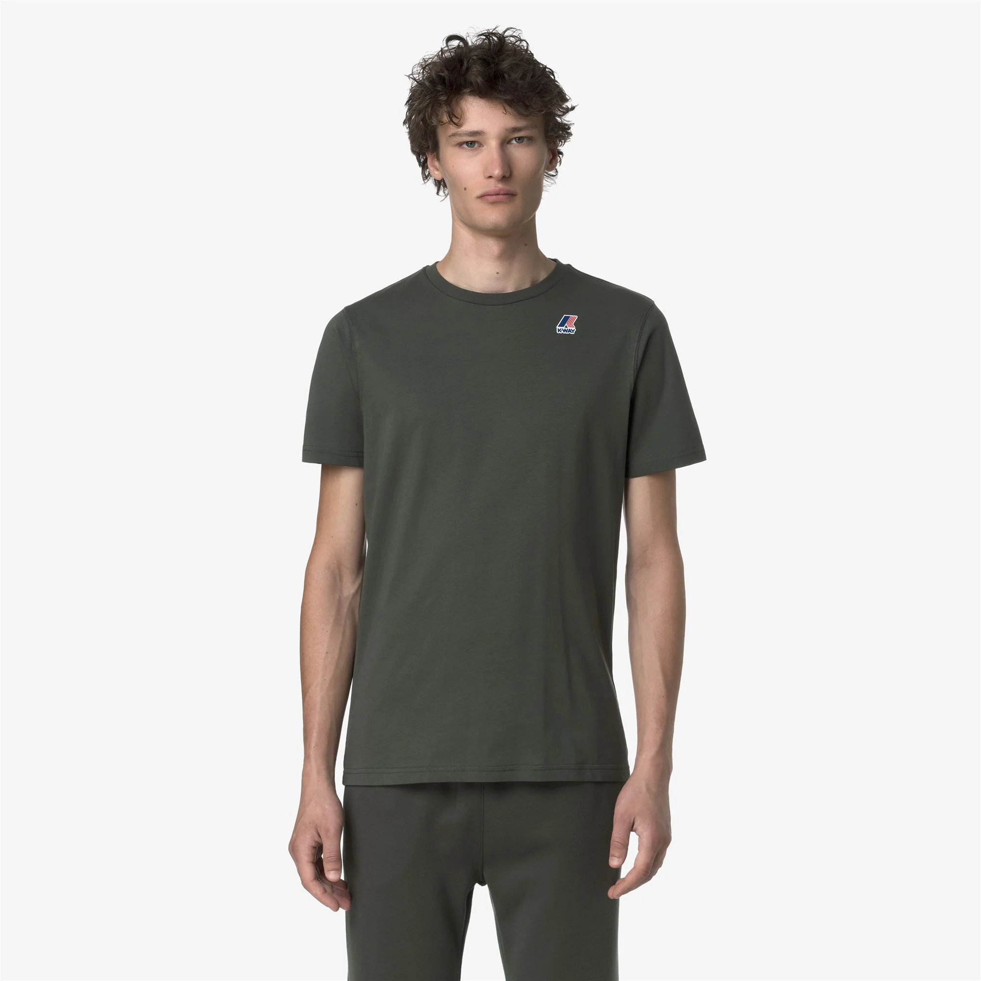LEONIDE - T-ShirtsTop - T-Shirt - Unisex - GREEN BLACKISH - Image 4