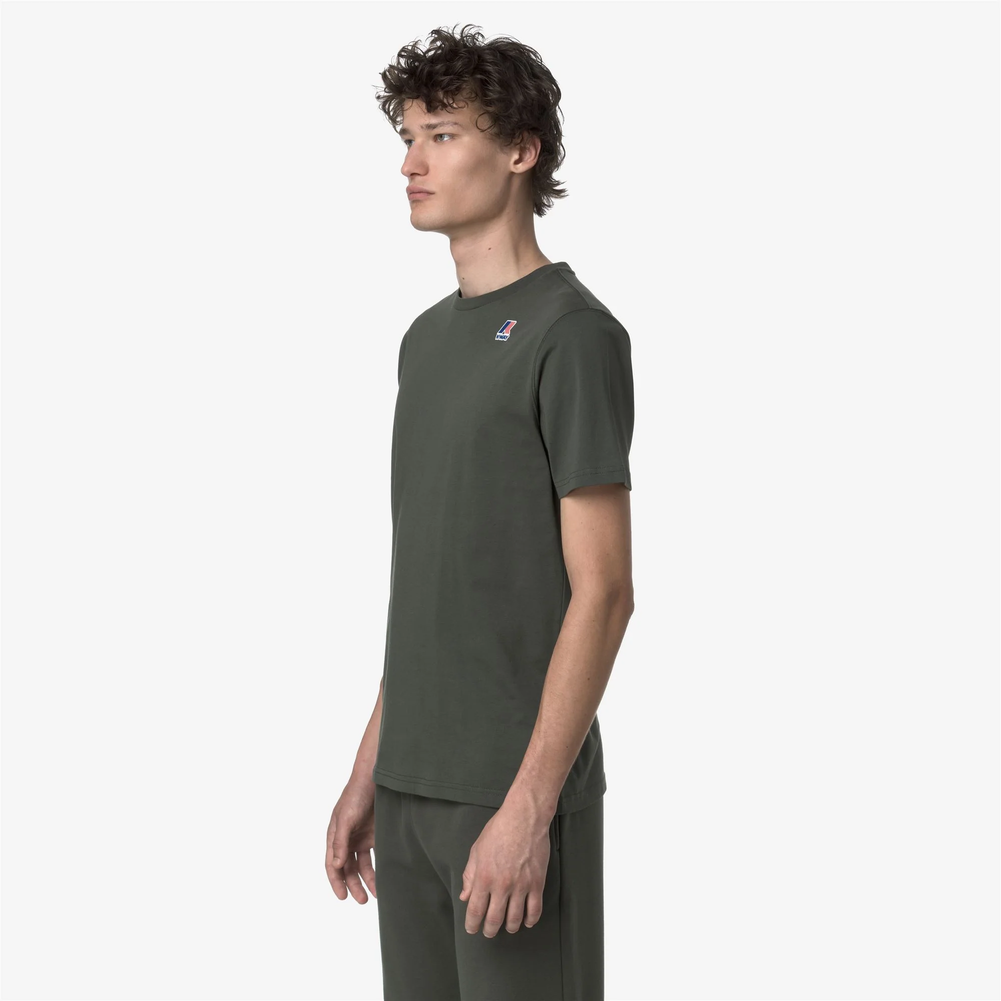 LEONIDE - T-ShirtsTop - T-Shirt - Unisex - GREEN BLACKISH - Image 5