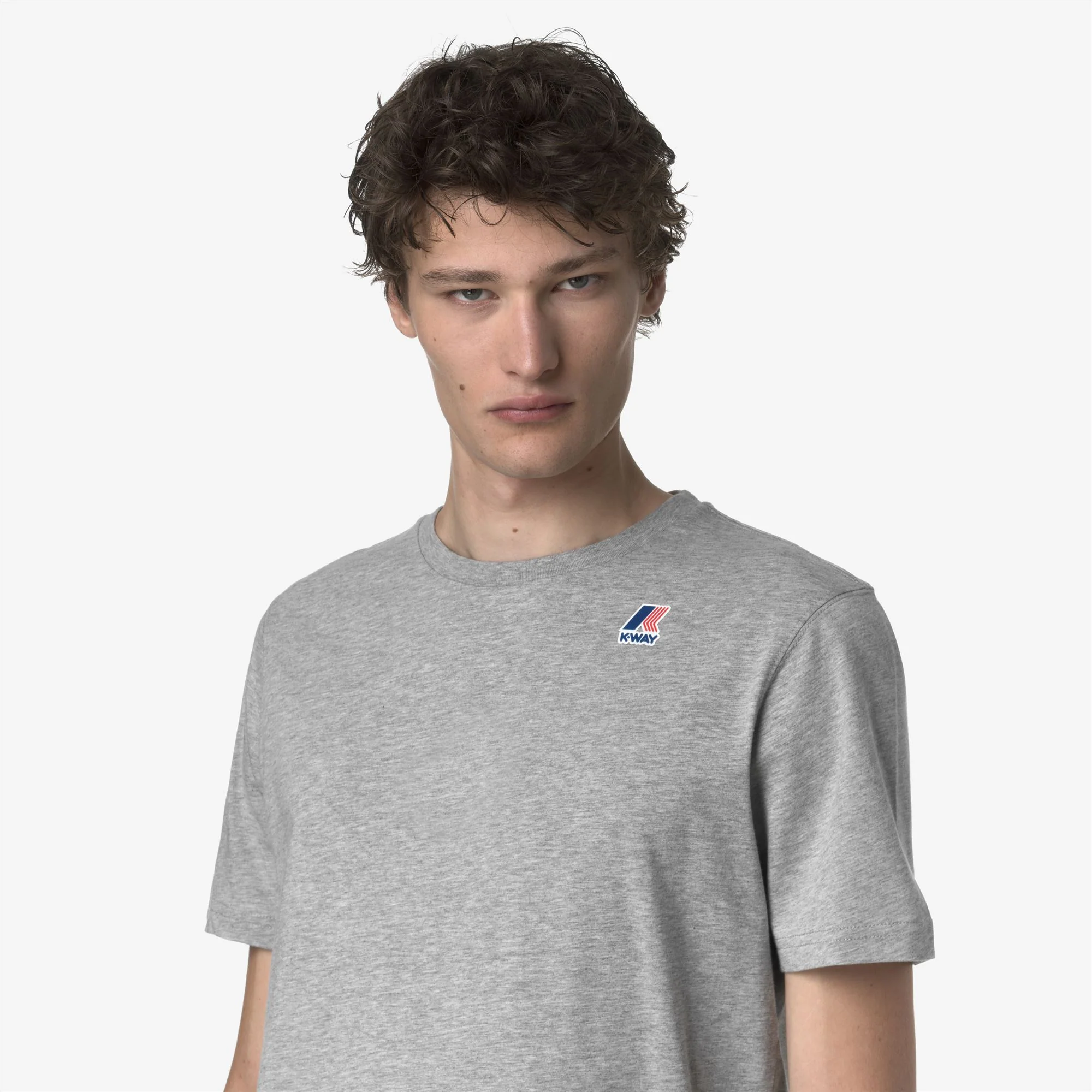 LEONIDE - T-ShirtsTop - T-Shirt - Unisex - GREY MELANGE MID - Image 3