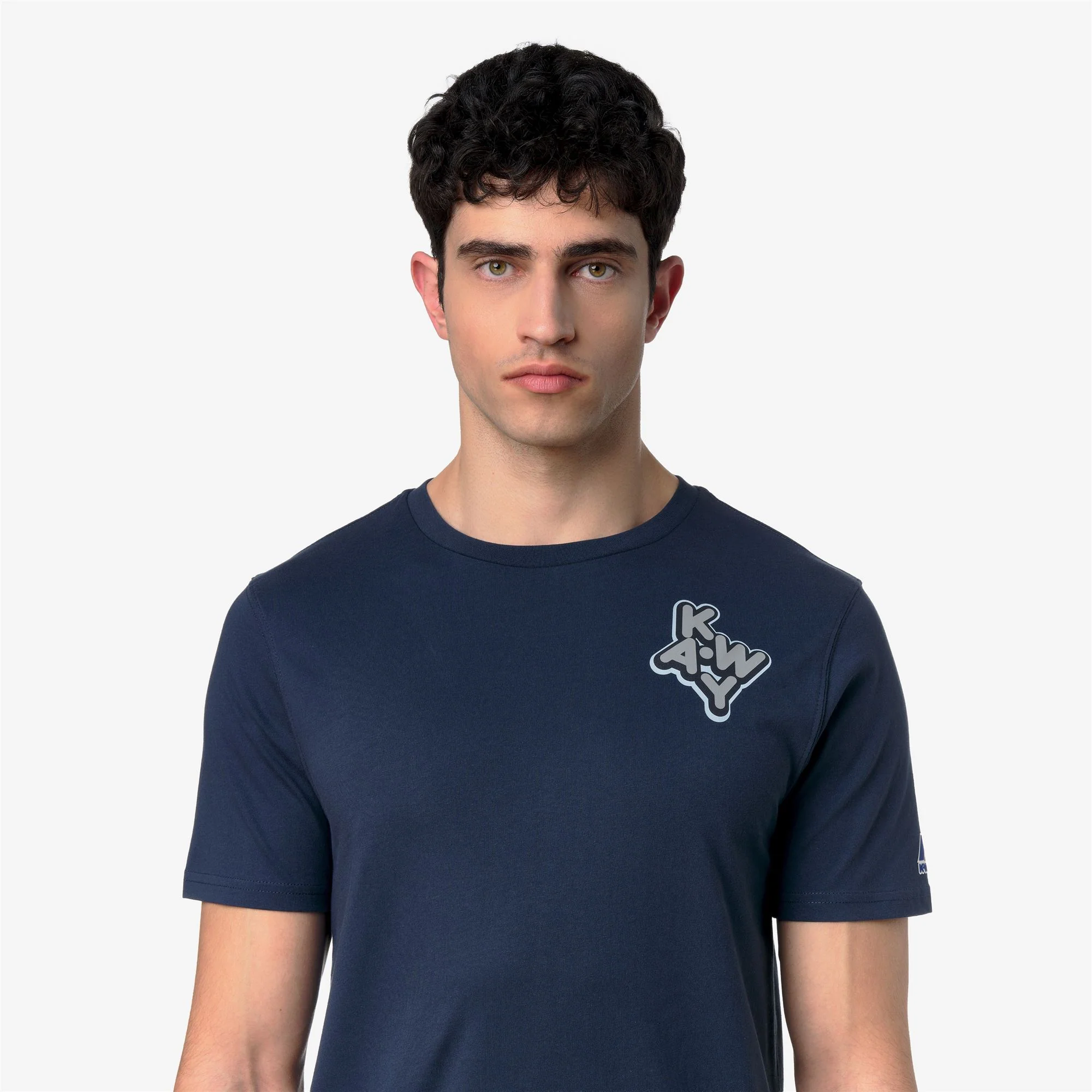 LEONIDE SCATTERED LETTERING - T-ShirtsTop - T-Shirt - Unisex - BLUE INSIGNIA - Image 3