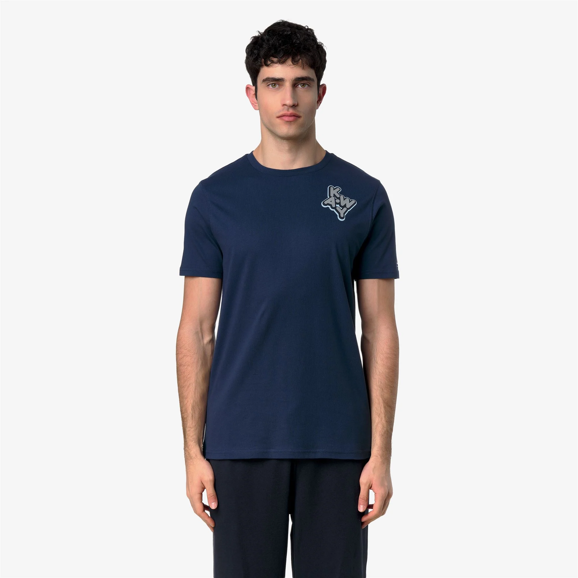 LEONIDE SCATTERED LETTERING - T-ShirtsTop - T-Shirt - Unisex - BLUE INSIGNIA - Image 4