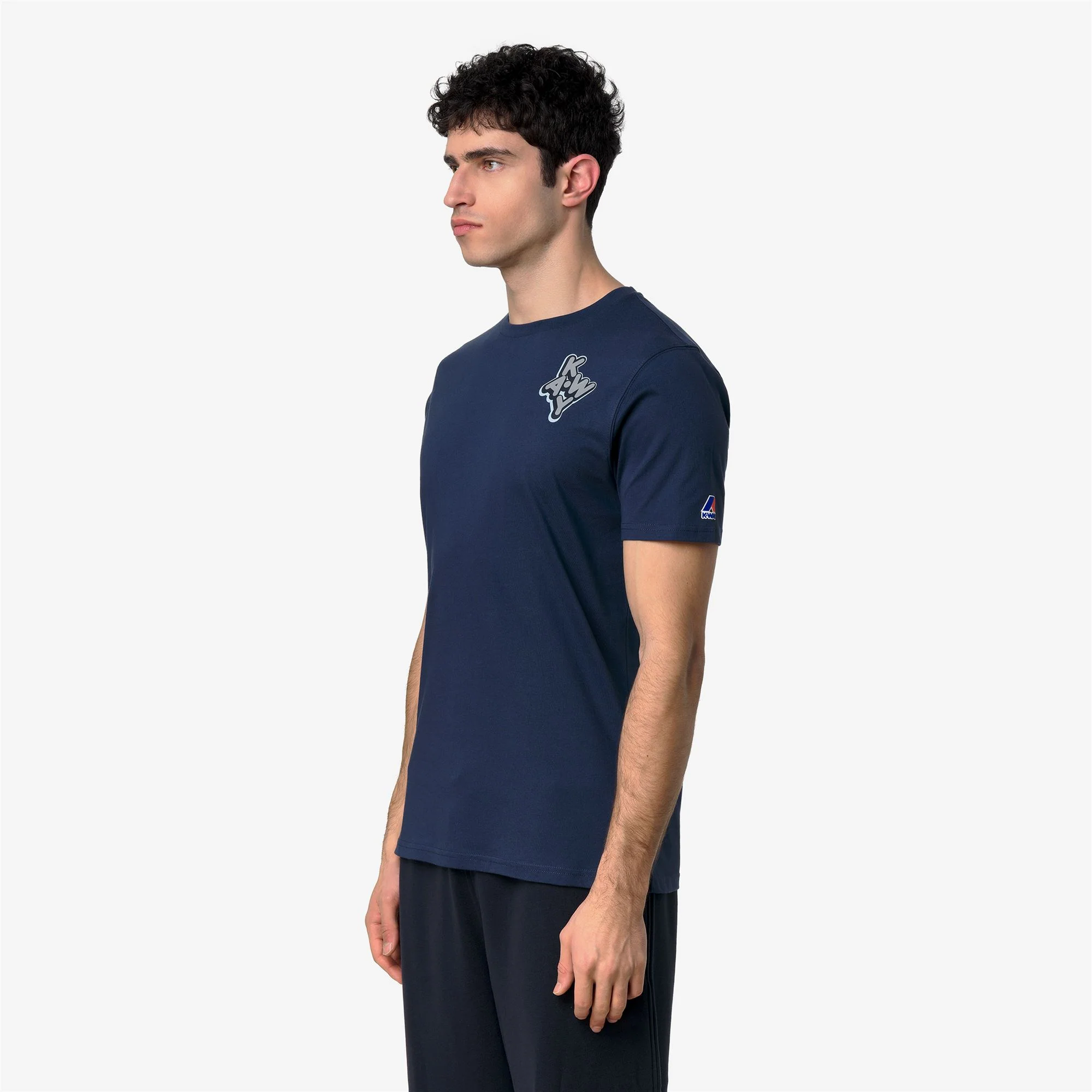 LEONIDE SCATTERED LETTERING - T-ShirtsTop - T-Shirt - Unisex - BLUE INSIGNIA - Image 5