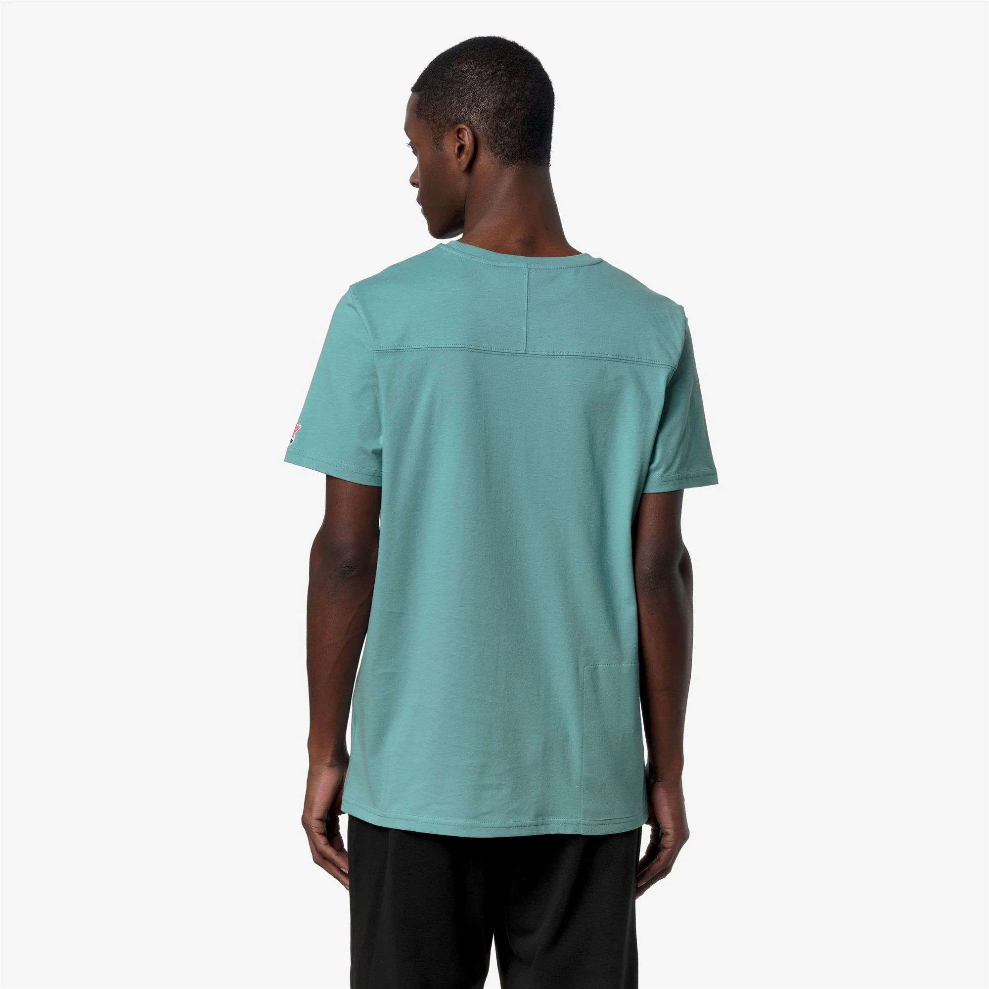 LEONIDE SCATTERED LETTERING - T-ShirtsTop - T-Shirt - Unisex - GREEN MINE - Image 6