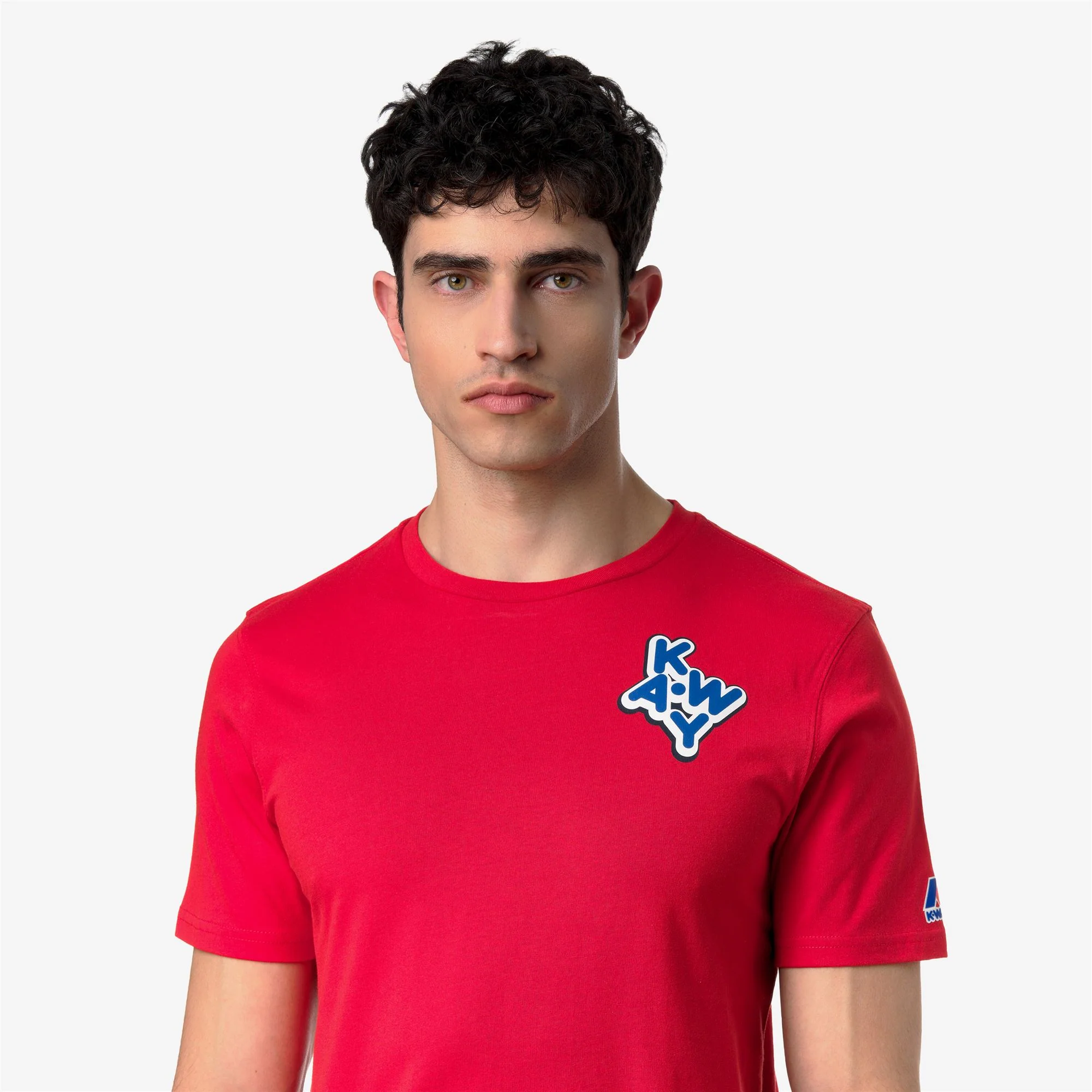 LEONIDE SCATTERED LETTERING - T-ShirtsTop - T-Shirt - Unisex - RED - Image 3