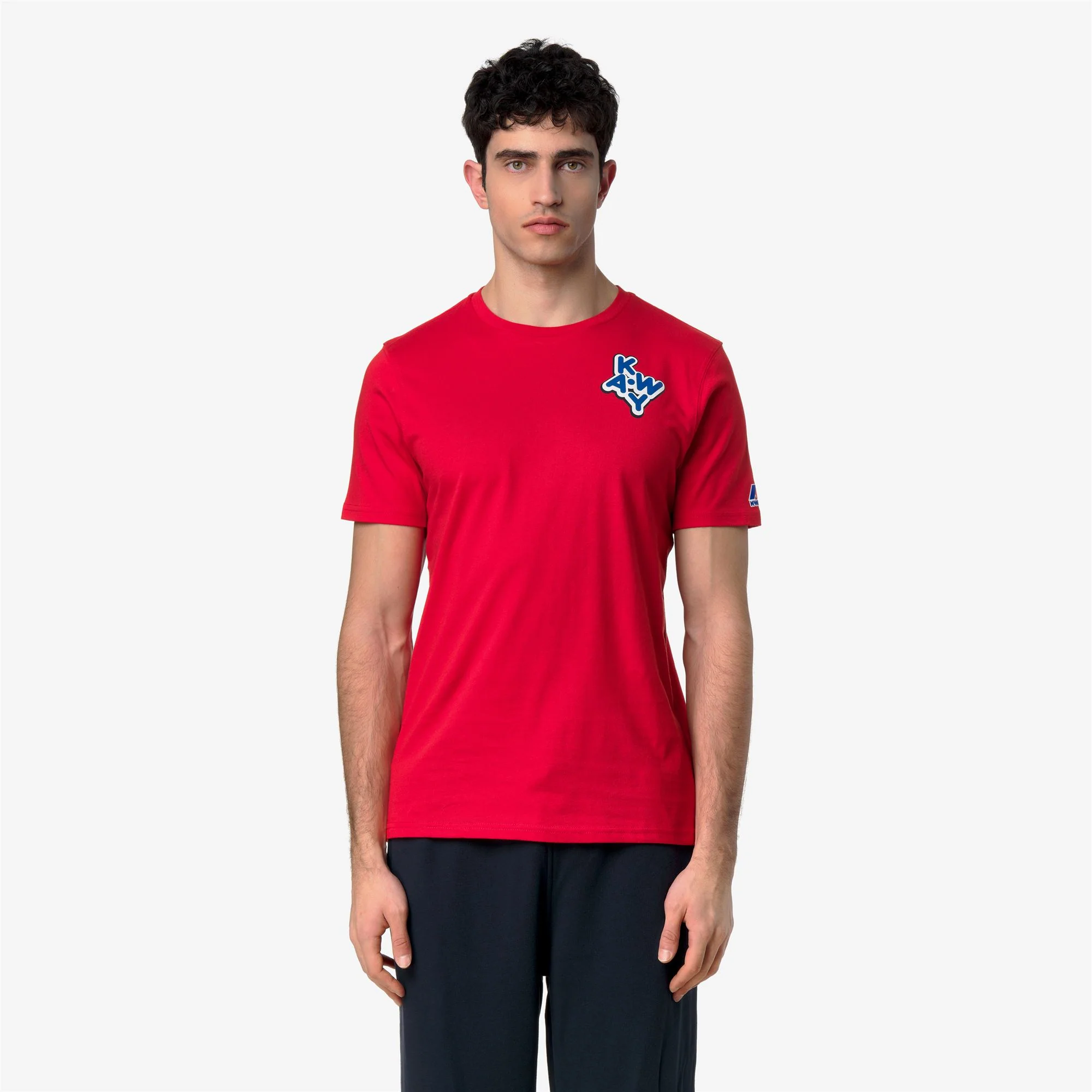 LEONIDE SCATTERED LETTERING - T-ShirtsTop - T-Shirt - Unisex - RED - Image 4
