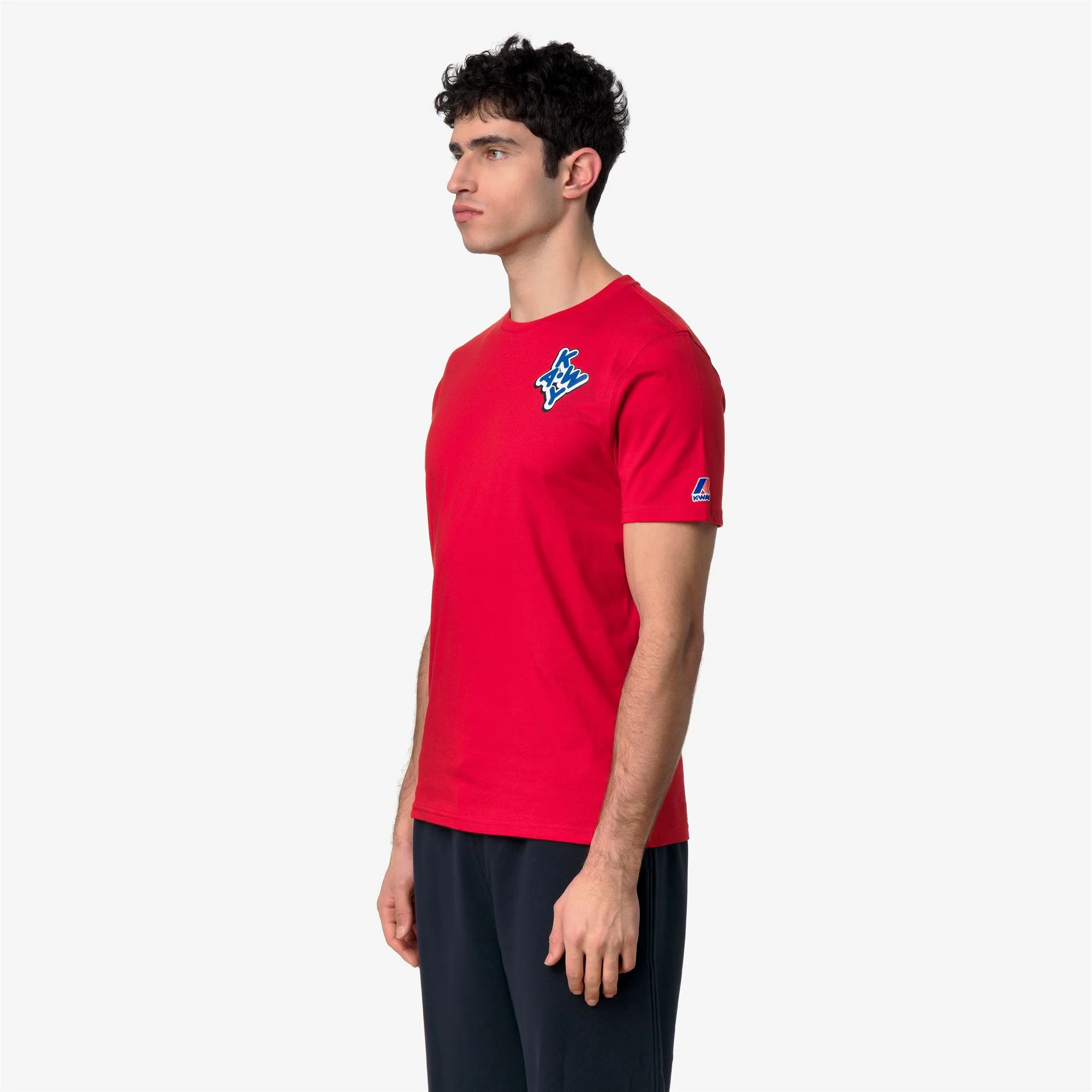 LEONIDE SCATTERED LETTERING - T-ShirtsTop - T-Shirt - Unisex - RED - Image 5