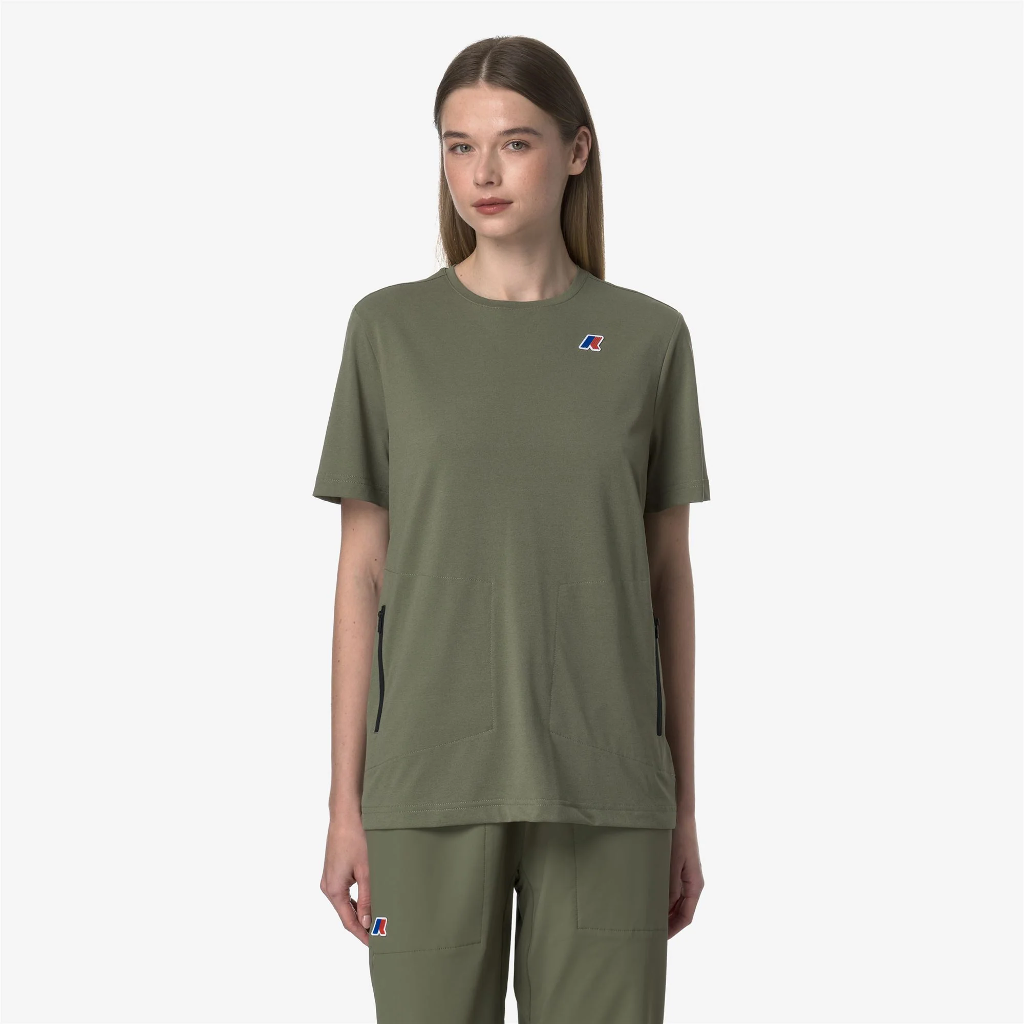 SERIL TRAVEL - T-ShirtsTop - T-Shirt - Unisex - GREEN LICHEN - Image 4