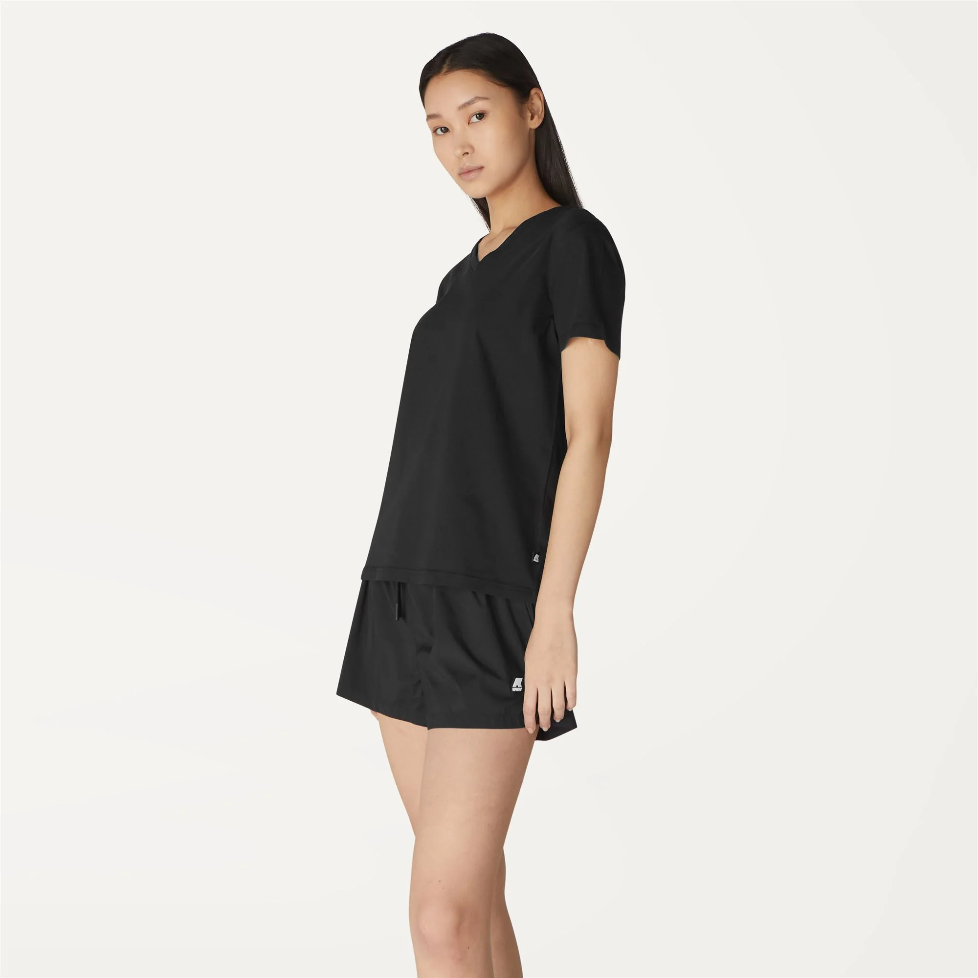 AMAL - T-ShirtsTop - T-Shirt - Woman - BLACK PURE - Image 4