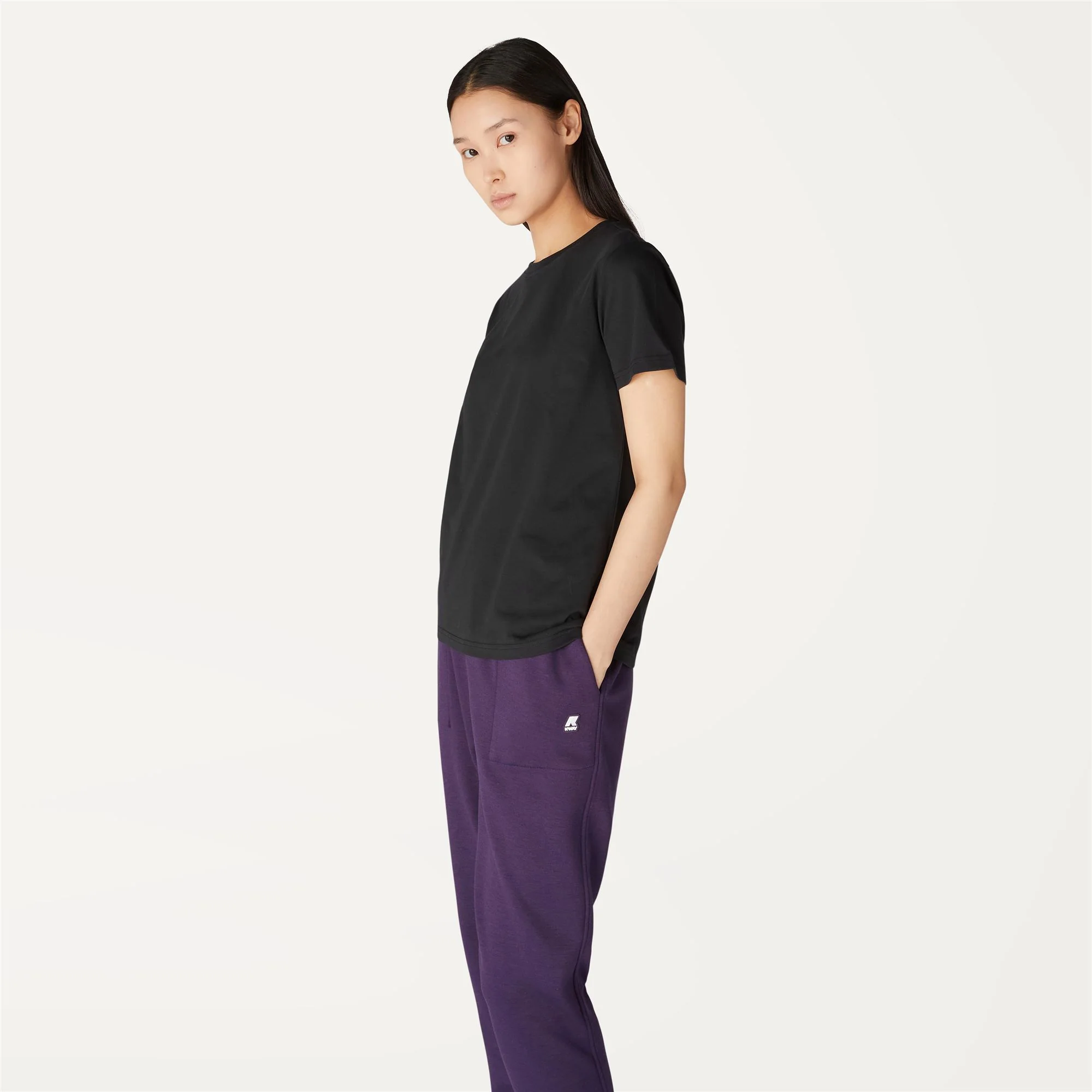 AMALIA - T-ShirtsTop - T-Shirt - Woman - BLACK PURE - Image 4