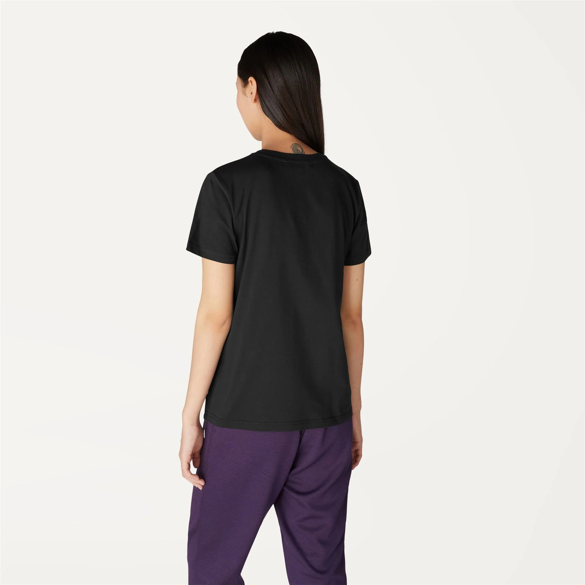 AMALIA - T-ShirtsTop - T-Shirt - Woman - BLACK PURE - Image 5