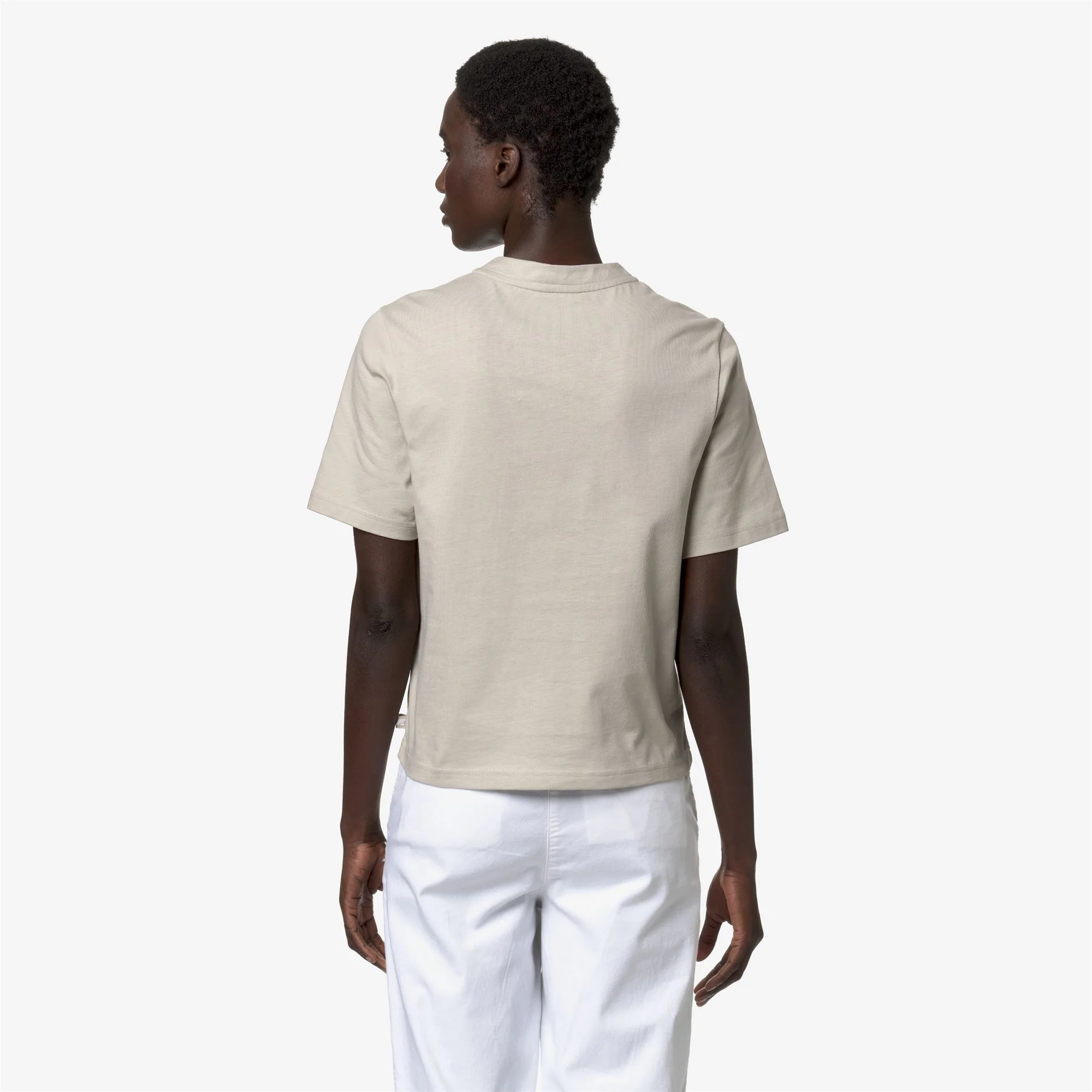 AMILLY - T-ShirtsTop - T-Shirt - Woman - BEIGE LT - Image 5