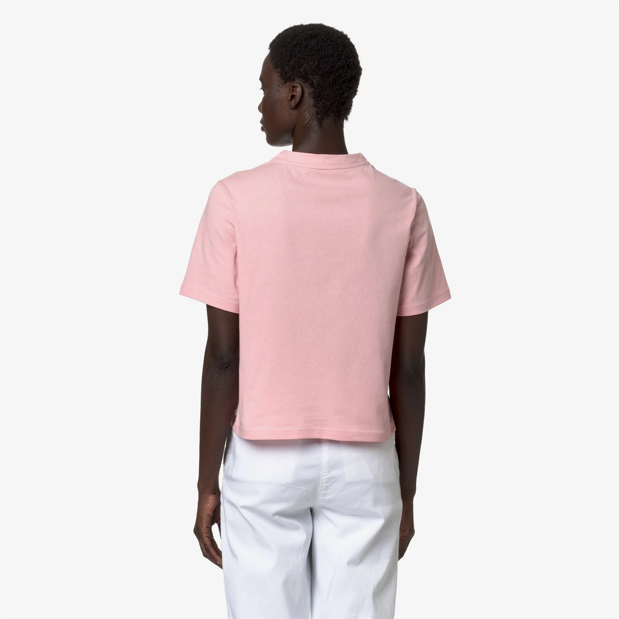 AMILLY - T-ShirtsTop - T-Shirt - Woman - PINK ASH - Image 5