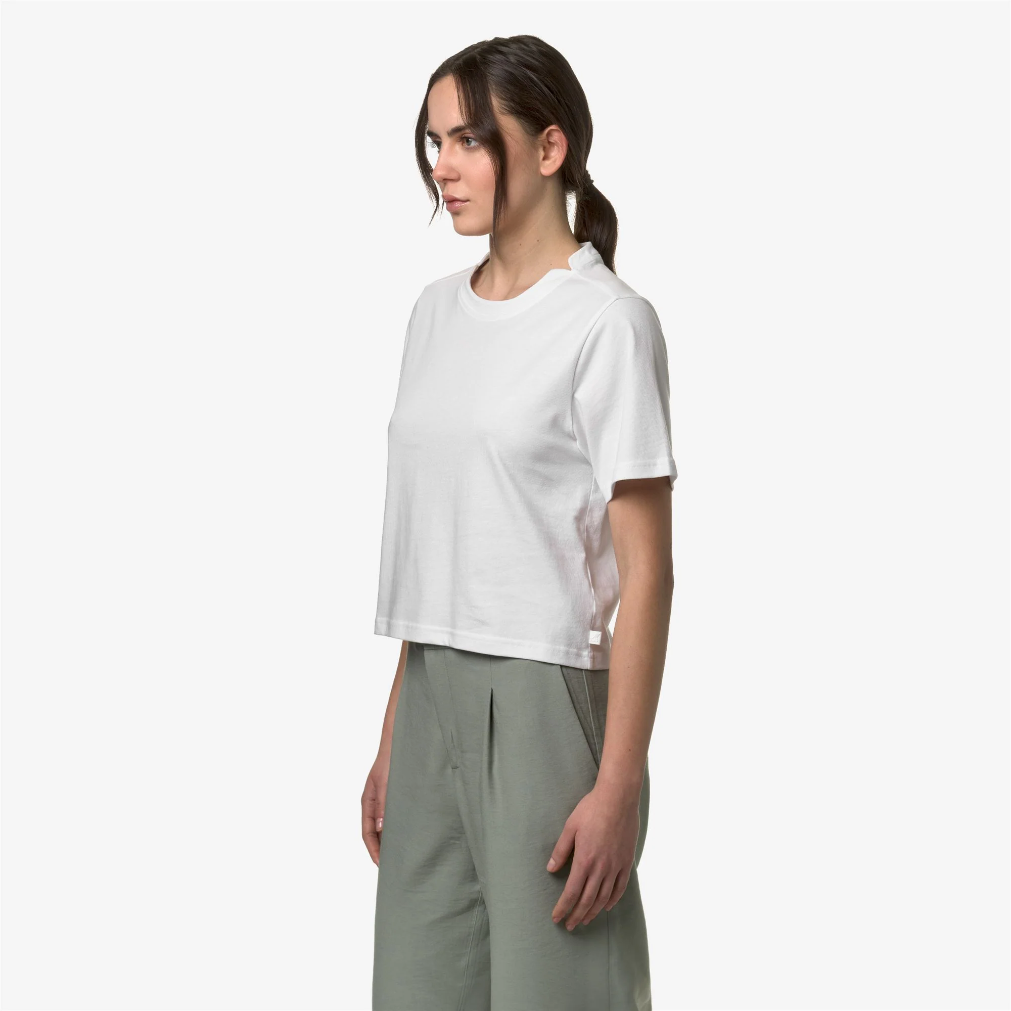 AMILLY - T-ShirtsTop - T-Shirt - Woman - WHITE - Image 4