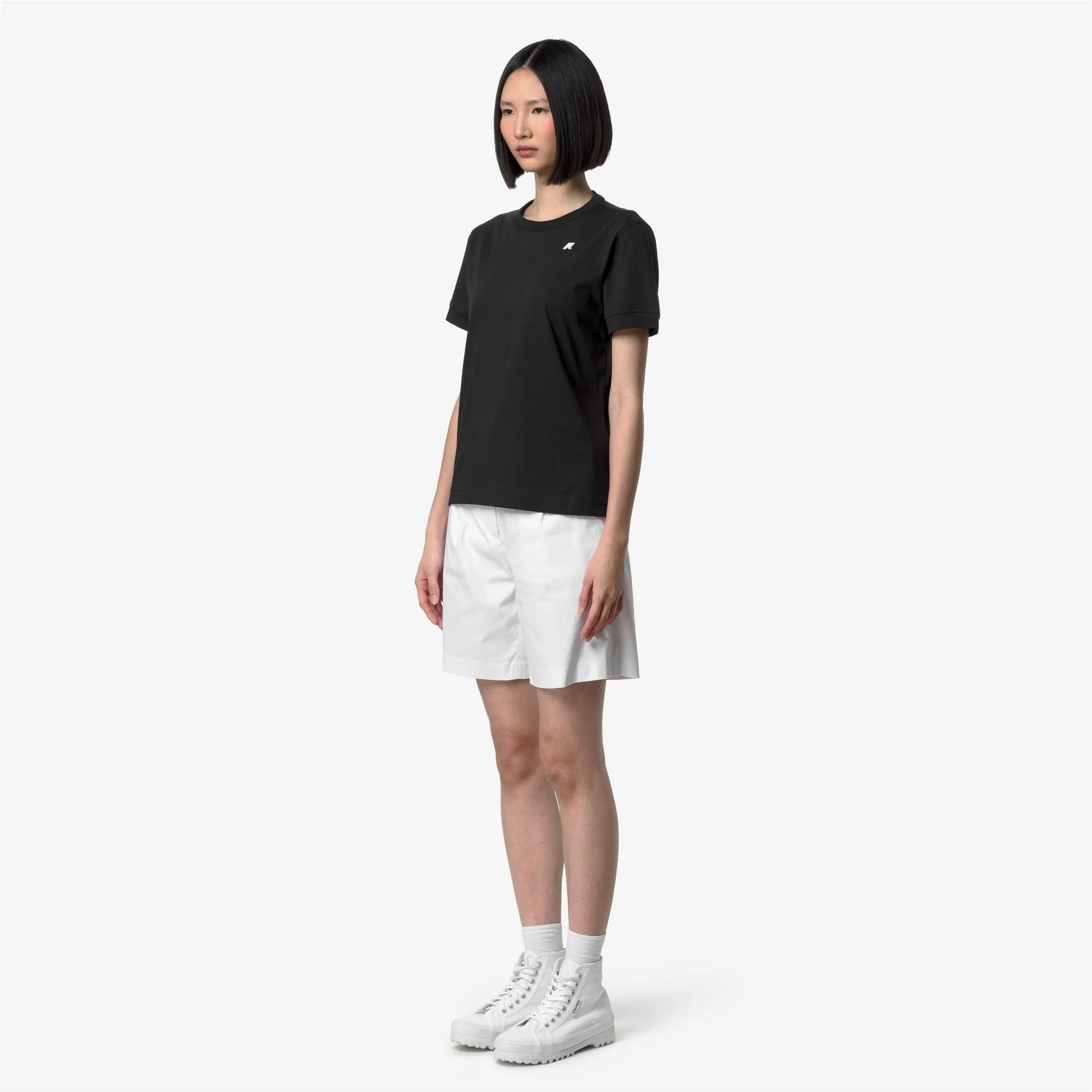 EMEL JERSEY - T-ShirtsTop - T-Shirt - Woman - BLACK PURE - Image 4