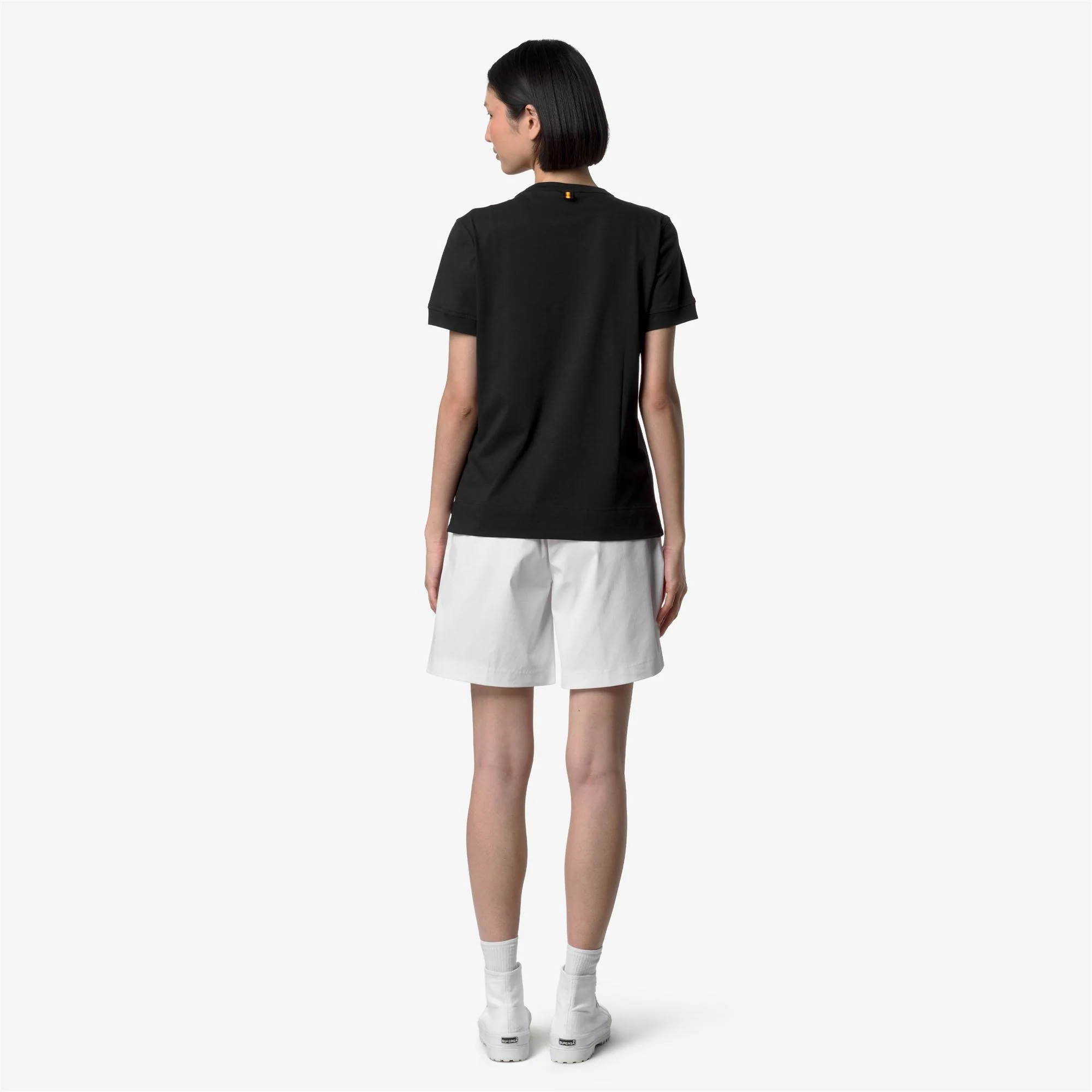 EMEL JERSEY - T-ShirtsTop - T-Shirt - Woman - BLACK PURE - Image 5