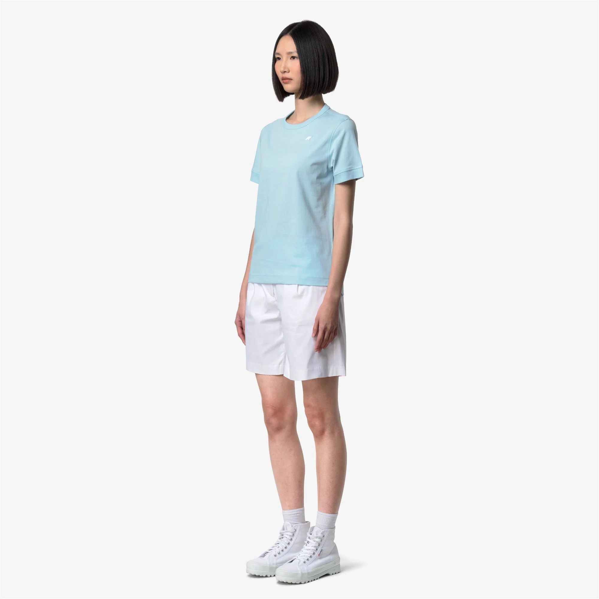 EMEL JERSEY - T-ShirtsTop - T-Shirt - Woman - BLUE DREAM - Image 4