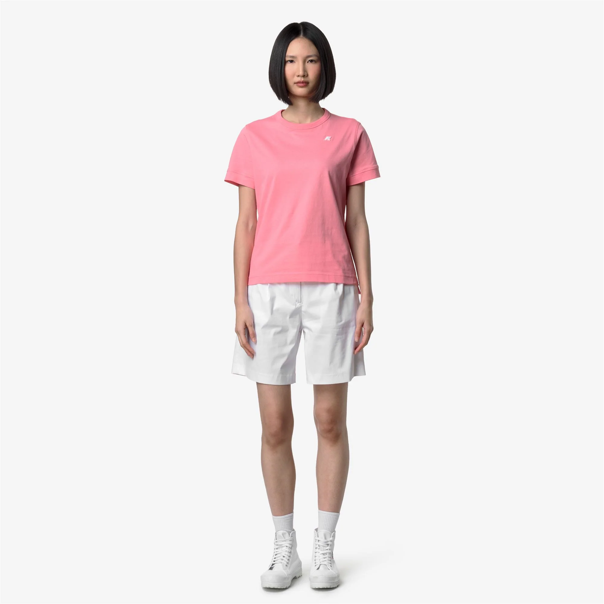 EMEL JERSEY - T-ShirtsTop - T-Shirt - Woman - PINK GERANIUM - Image 3