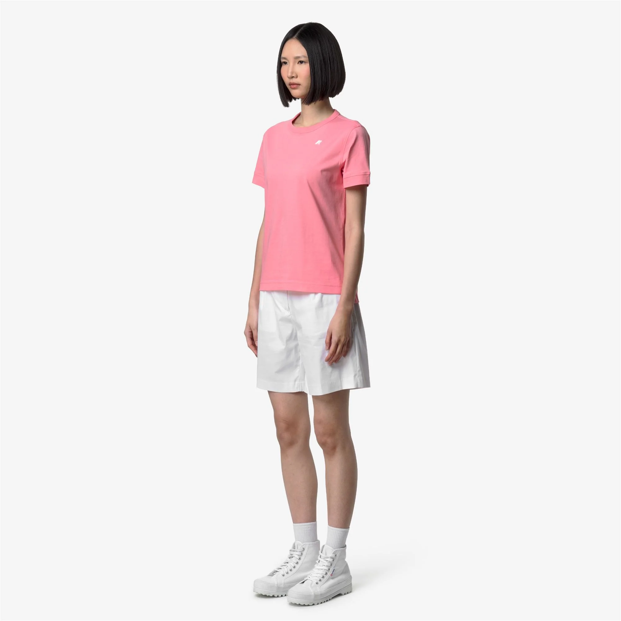 EMEL JERSEY - T-ShirtsTop - T-Shirt - Woman - PINK GERANIUM - Image 4