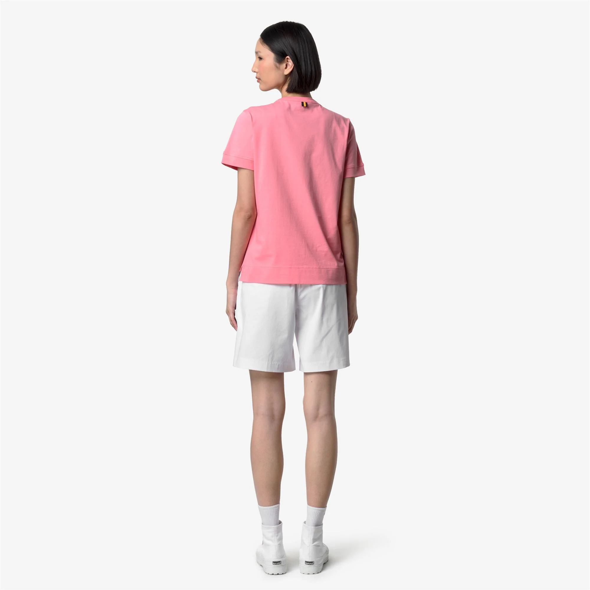 EMEL JERSEY - T-ShirtsTop - T-Shirt - Woman - PINK GERANIUM - Image 5