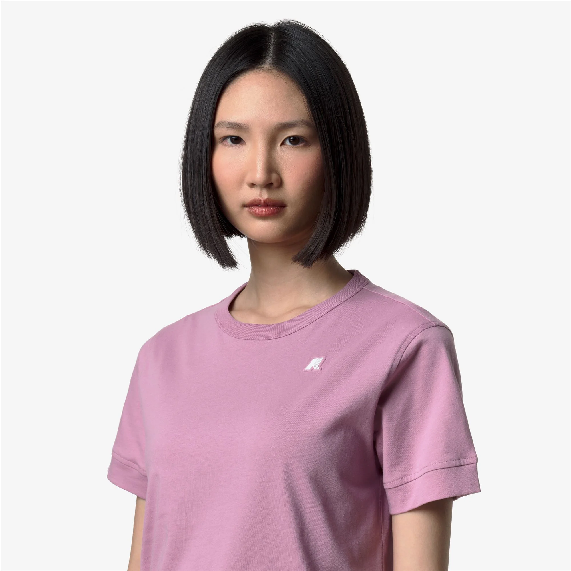 EMEL JERSEY - T-ShirtsTop - T-Shirt - Woman - VIOLET GLICINE - Image 2