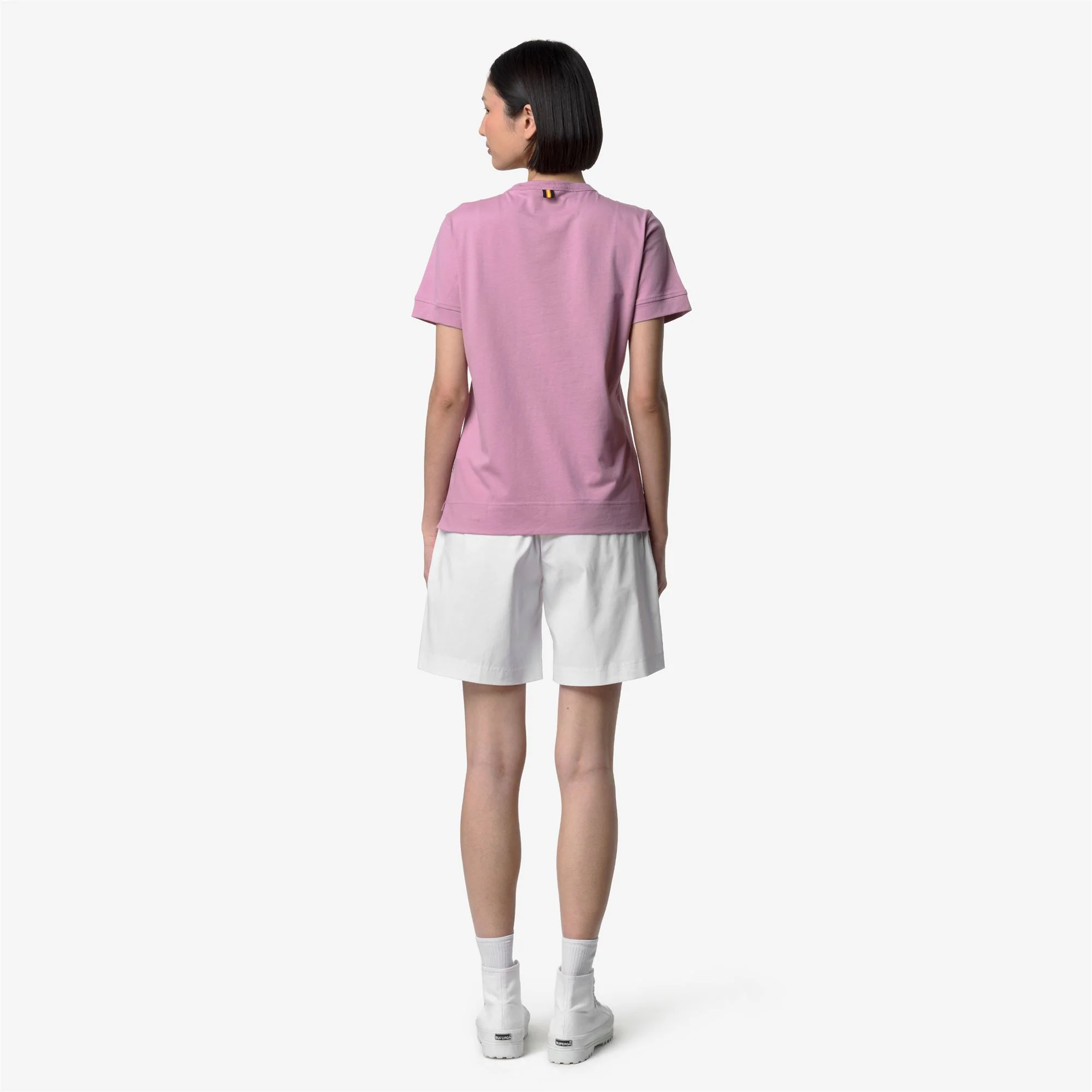 EMEL JERSEY - T-ShirtsTop - T-Shirt - Woman - VIOLET GLICINE - Image 5