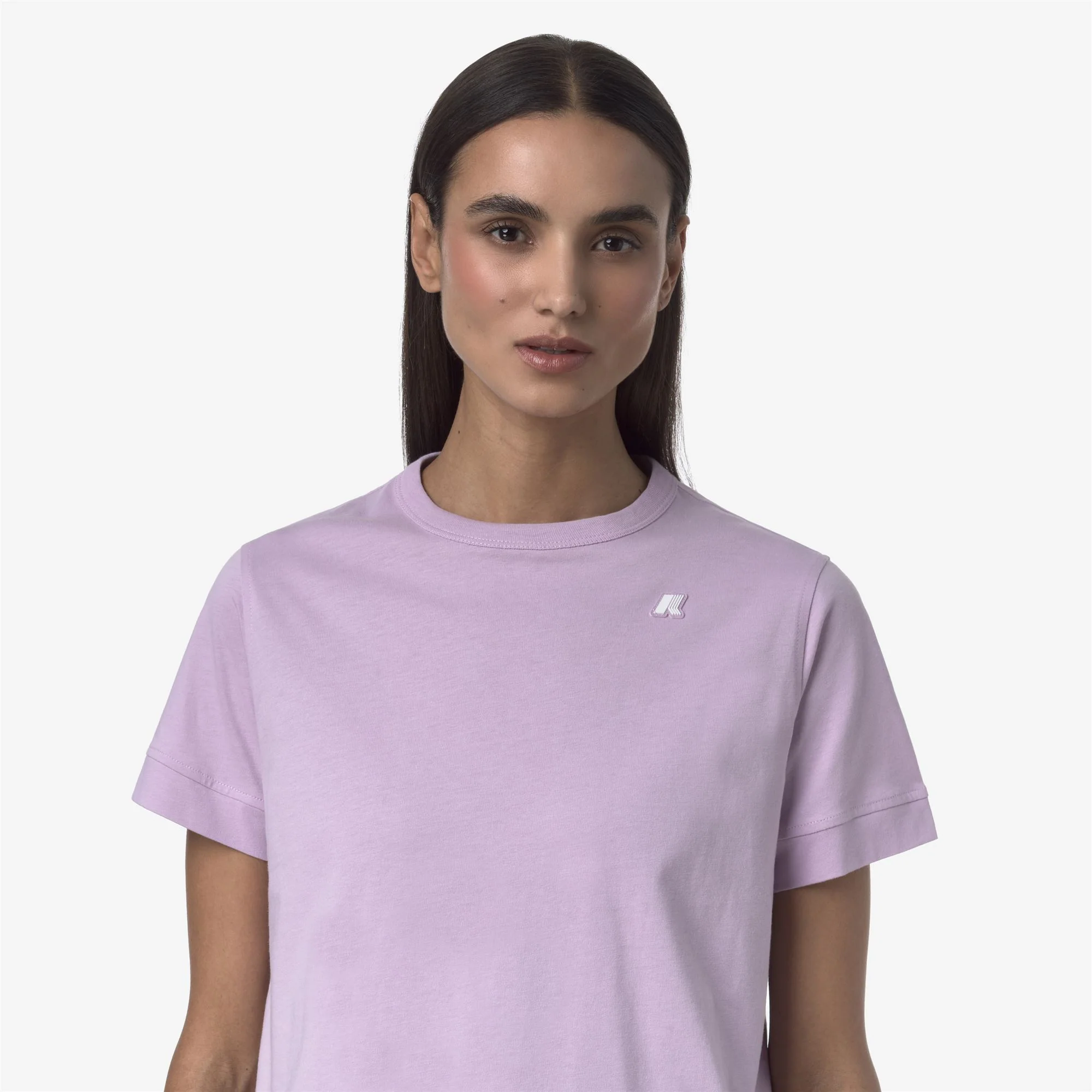 EMEL JERSEY - T-ShirtsTop - T-Shirt - Woman - VIOLET LT LILAC - Image 2