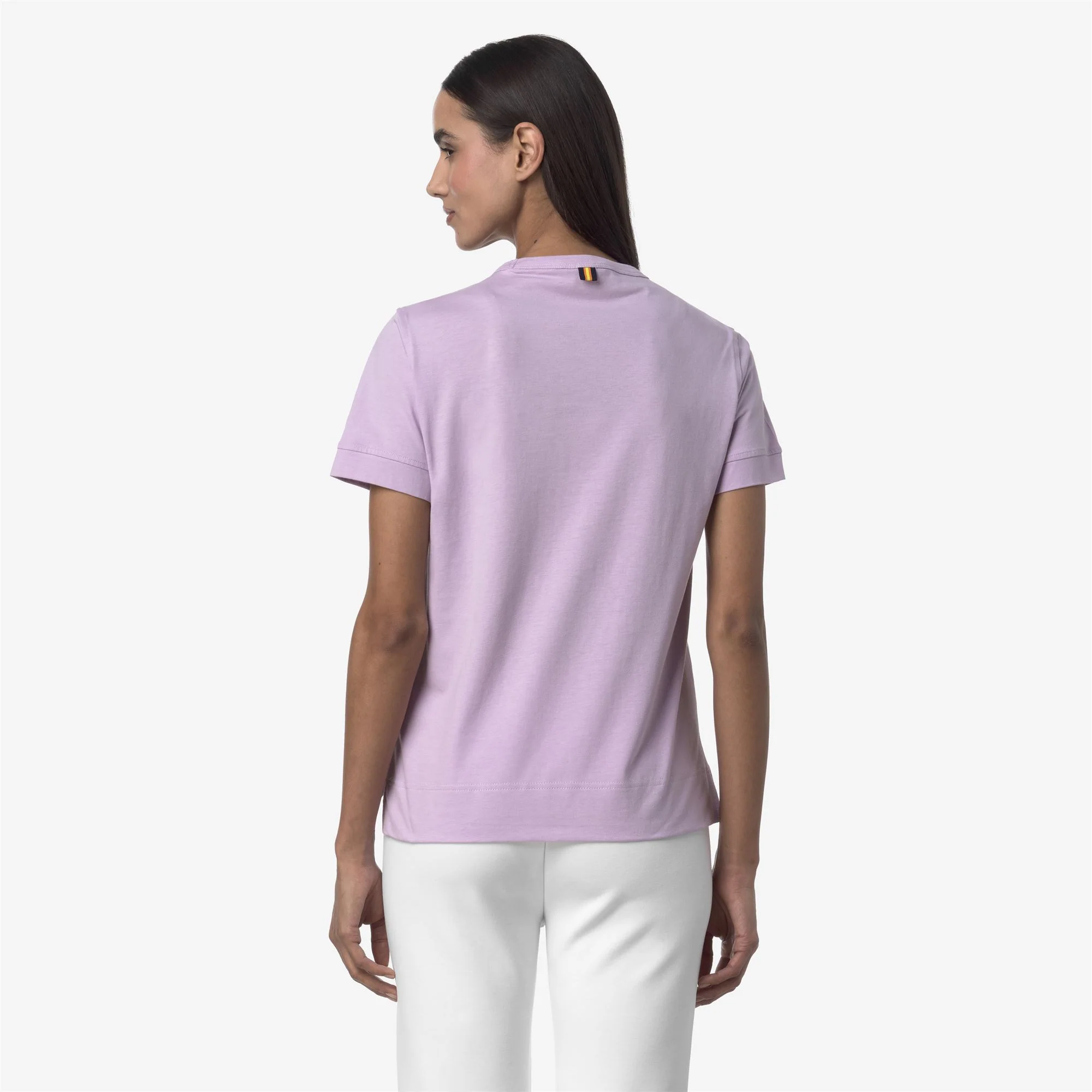 EMEL JERSEY - T-ShirtsTop - T-Shirt - Woman - VIOLET LT LILAC - Image 5