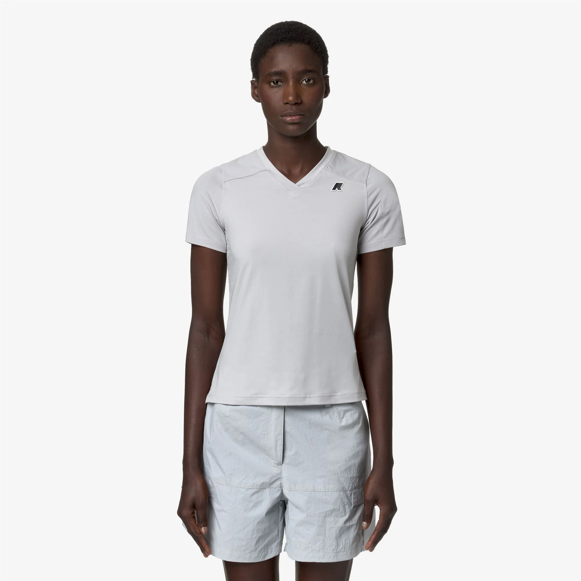 GANNAT - T-ShirtsTop - T-Shirt - Woman - GREY ASH - Image 3