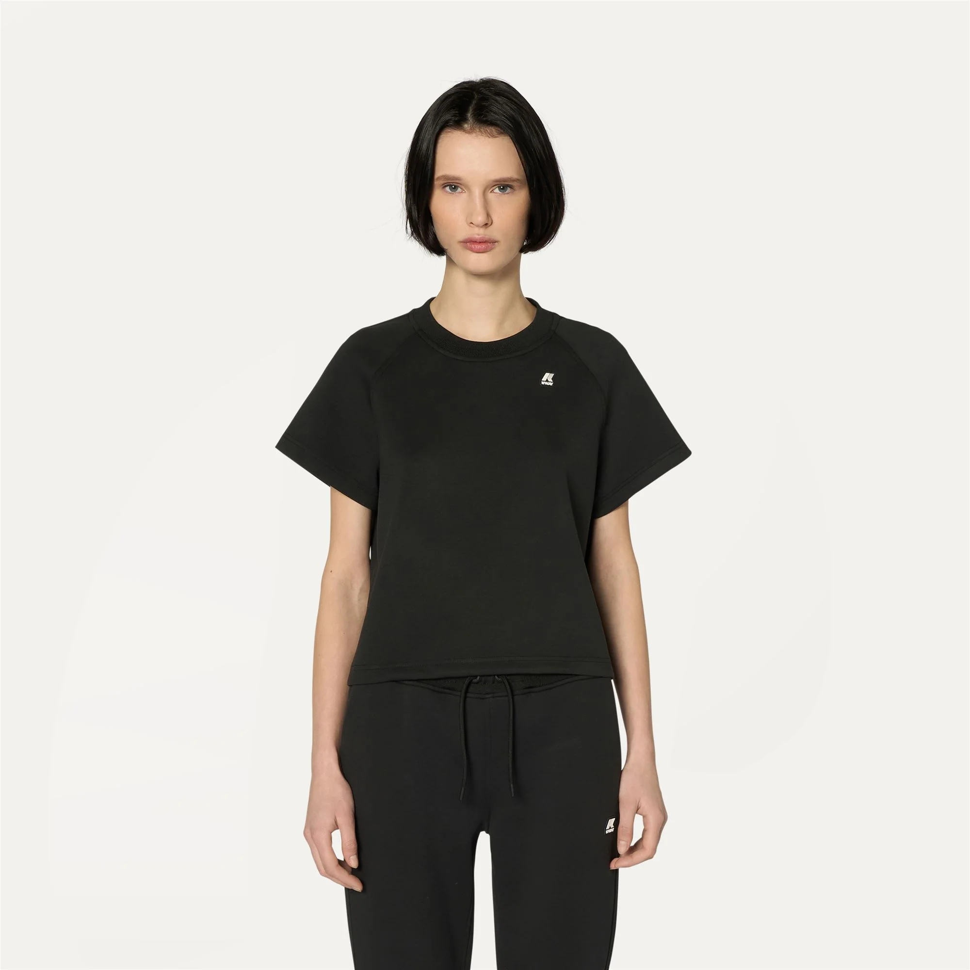 GUENDALINE LIGHT SPACER - T-ShirtsTop - T-Shirt - Woman - BLACK PURE - Image 3