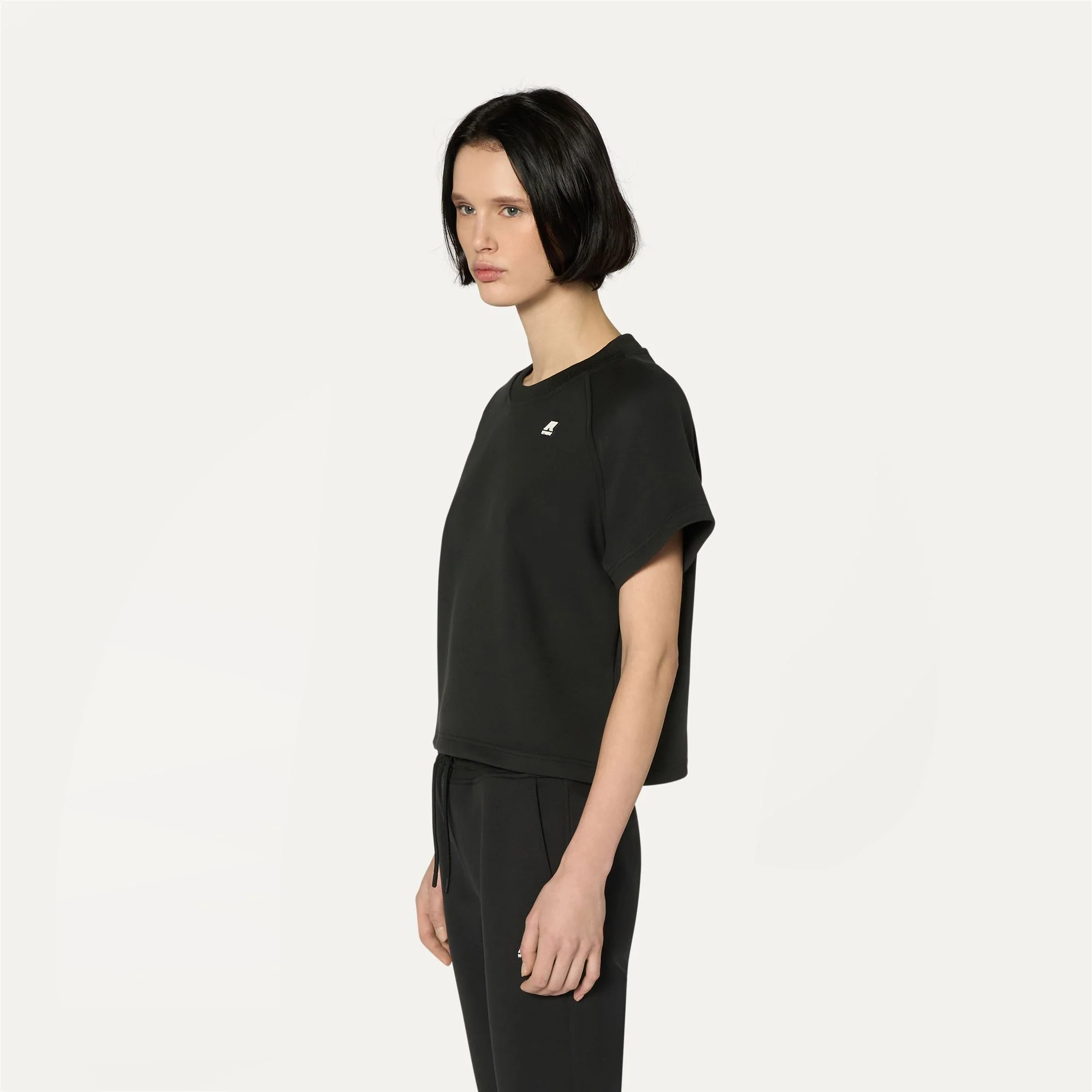 GUENDALINE LIGHT SPACER - T-ShirtsTop - T-Shirt - Woman - BLACK PURE - Image 4