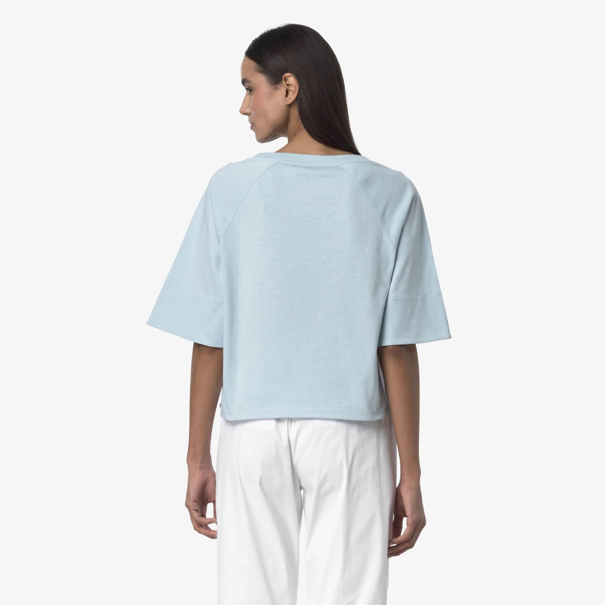 INDRE JERSEY - T-ShirtsTop - T-Shirt - Woman - BLUE BABY - Image 5