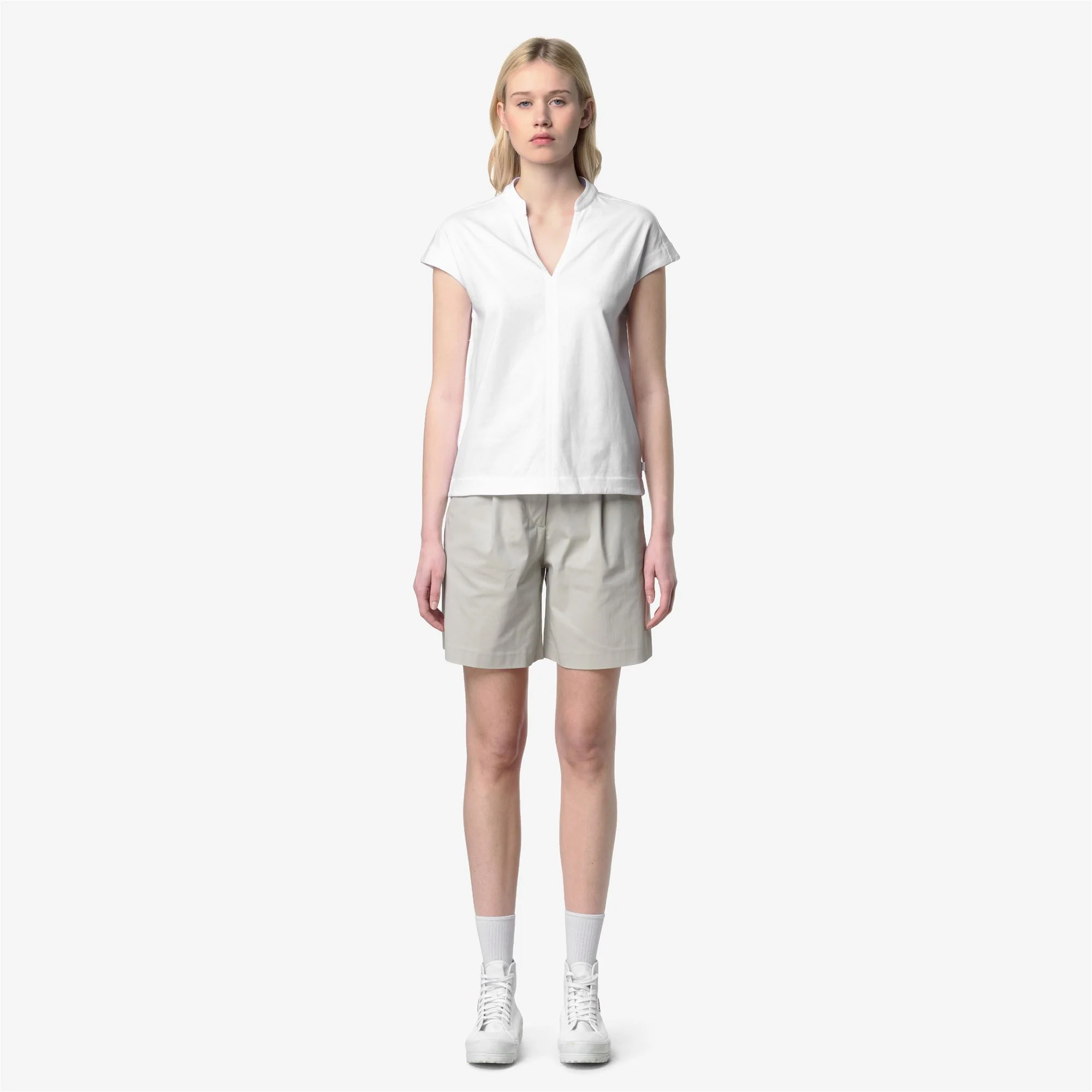 ISELE JERSEY - T-ShirtsTop - T-Shirt - Woman - WHITE - Image 3