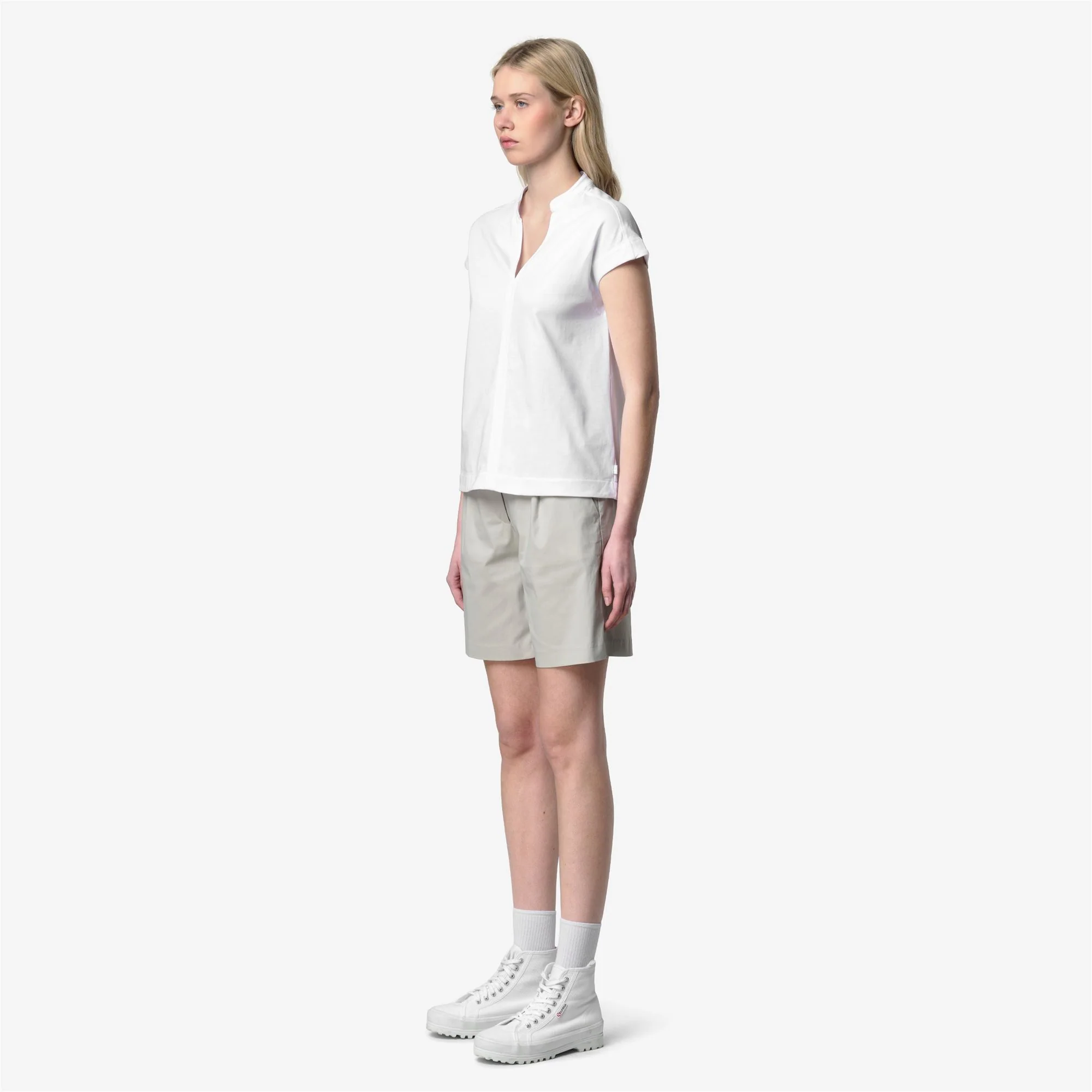 ISELE JERSEY - T-ShirtsTop - T-Shirt - Woman - WHITE - Image 4