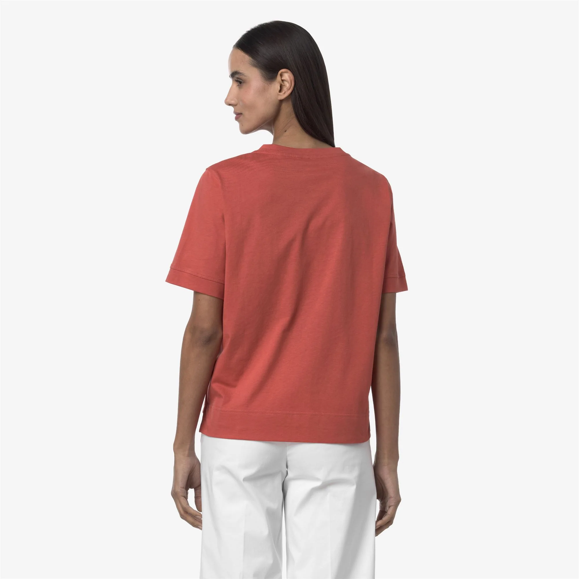 LEDA JERSEY - T-ShirtsTop - T-Shirt - Woman - RED JASPER - Image 5
