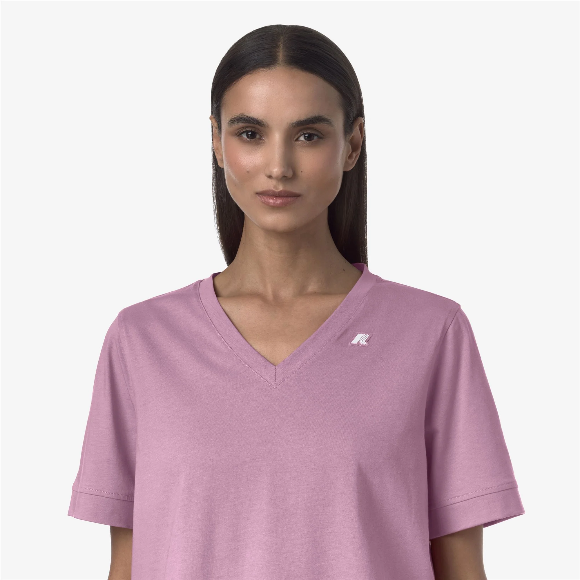 LEDA JERSEY - T-ShirtsTop - T-Shirt - Woman - VIOLET GLICINE - Image 2