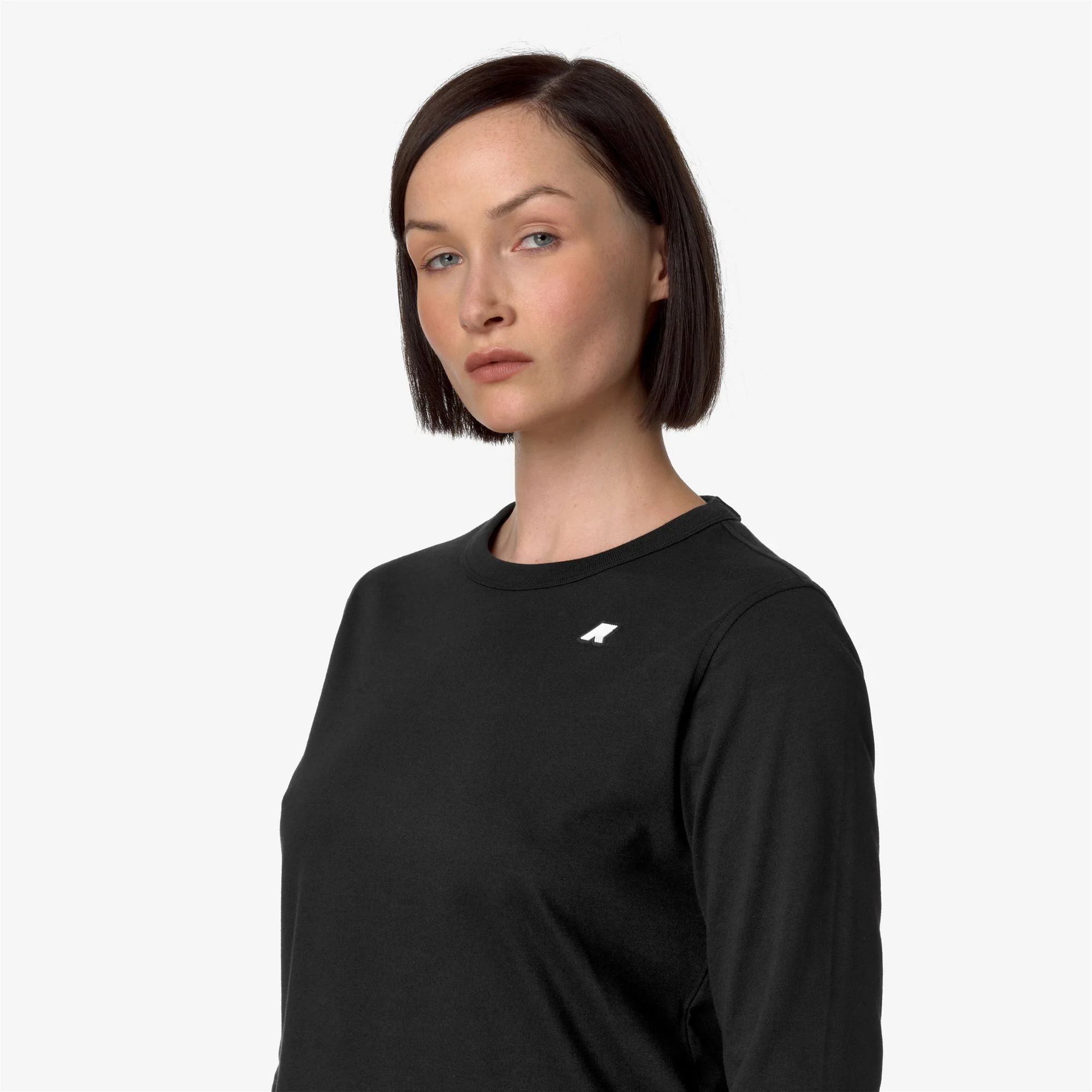 NENAN JS PEACH - T-ShirtsTop - T-Shirt - Woman - BLACK PURE - Image 2