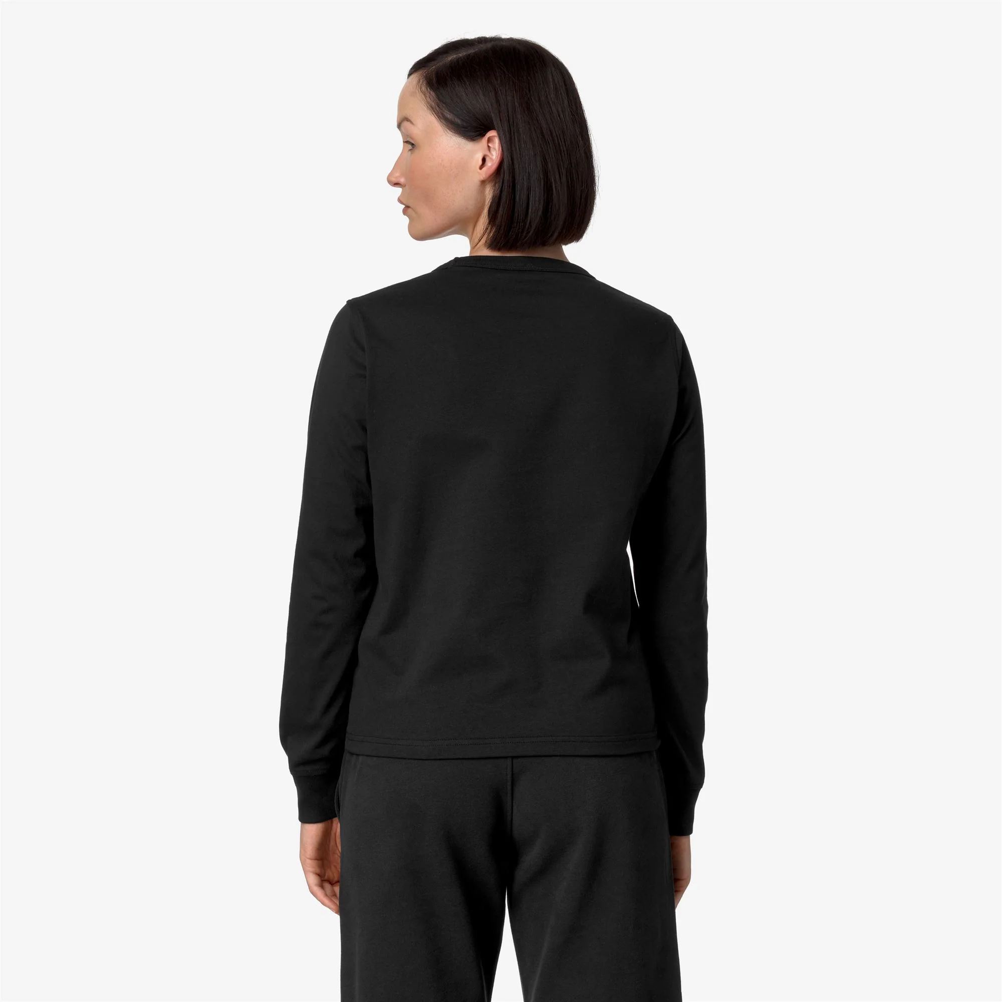 NENAN JS PEACH - T-ShirtsTop - T-Shirt - Woman - BLACK PURE - Image 5