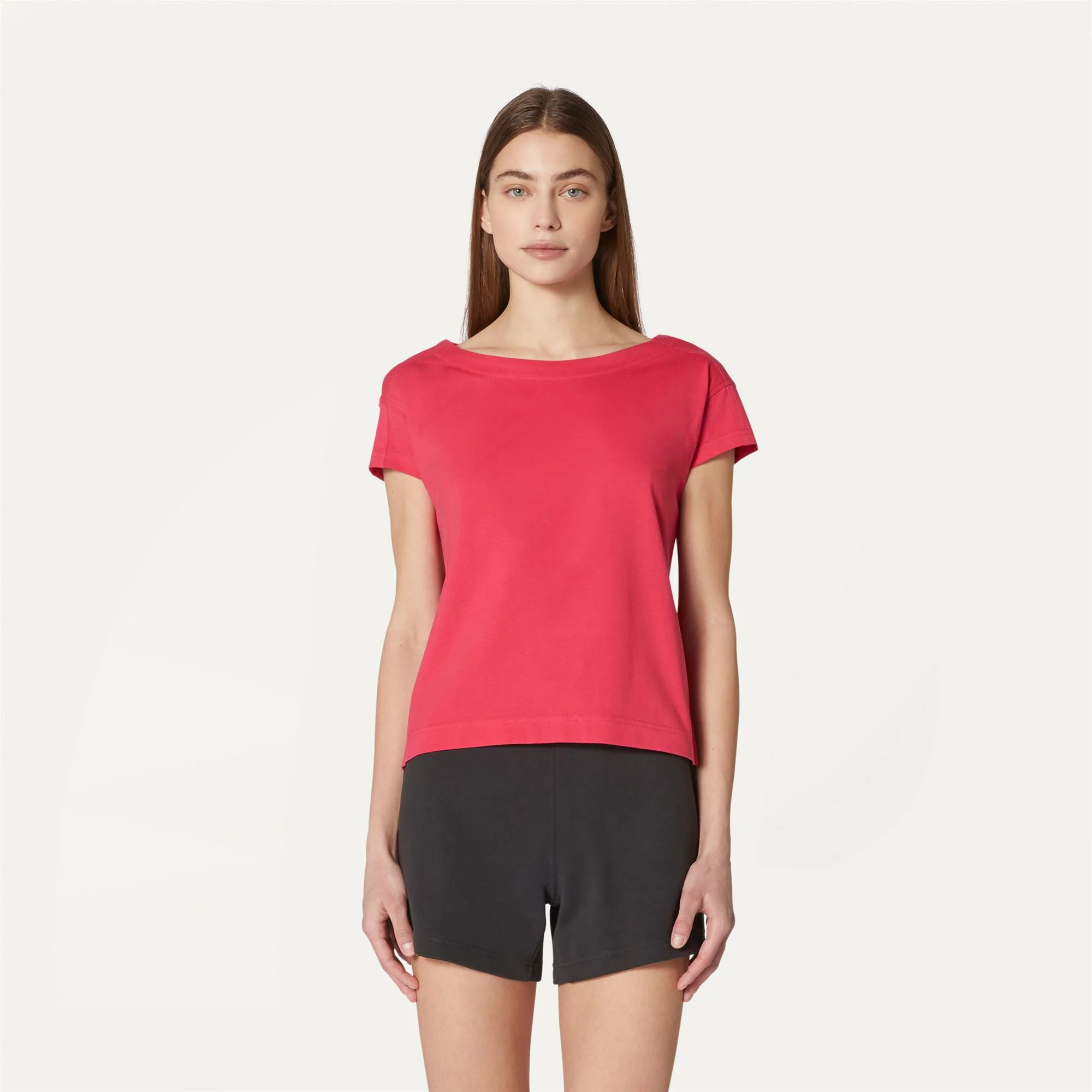 RORY - T-ShirtsTop - T-Shirt - Woman - RED BERRY - Image 3