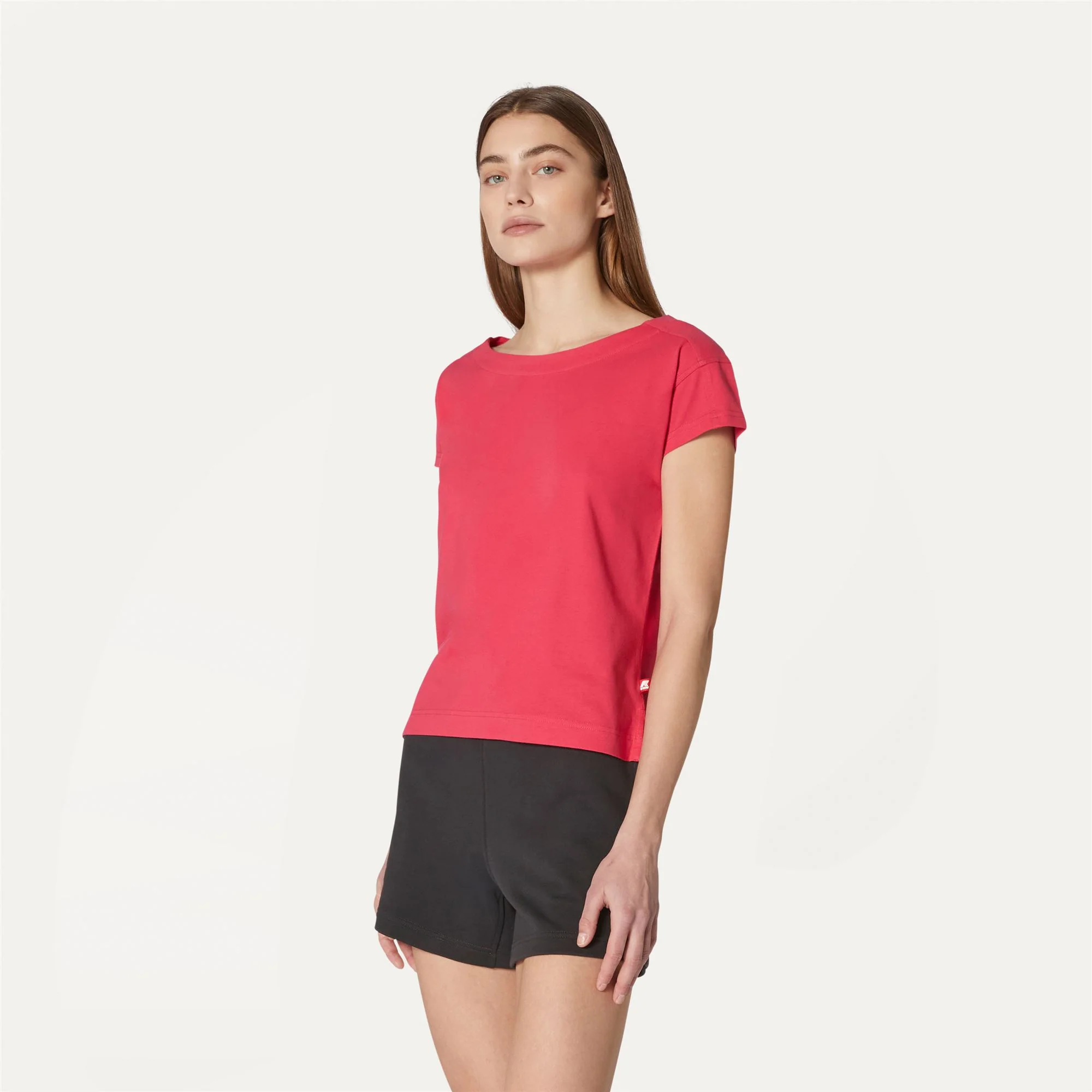 RORY - T-ShirtsTop - T-Shirt - Woman - RED BERRY - Image 4