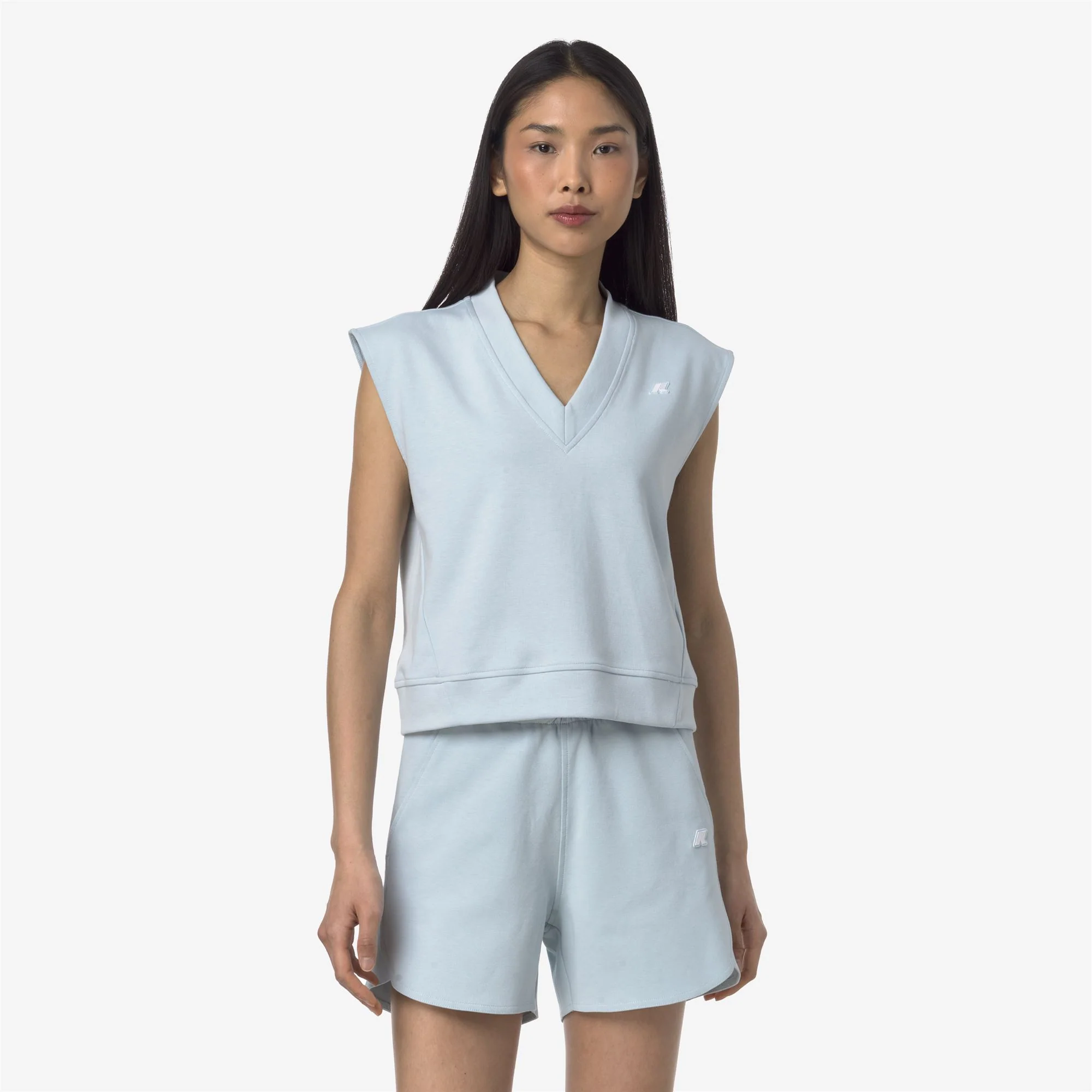 SAONNE INTERLOCK - T-ShirtsTop - T-Shirt - Woman - BLUE BABY - Image 3