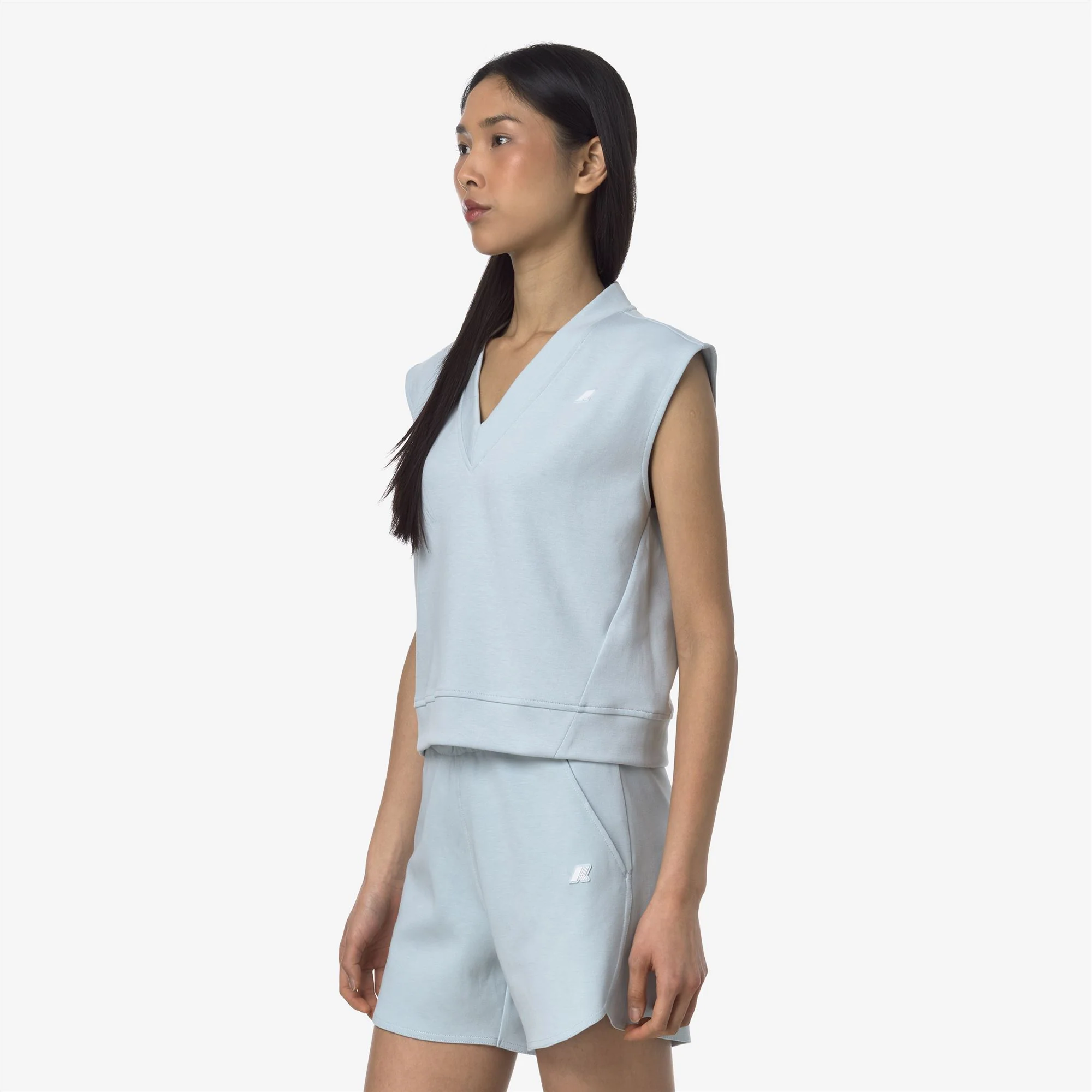 SAONNE INTERLOCK - T-ShirtsTop - T-Shirt - Woman - BLUE BABY - Image 4