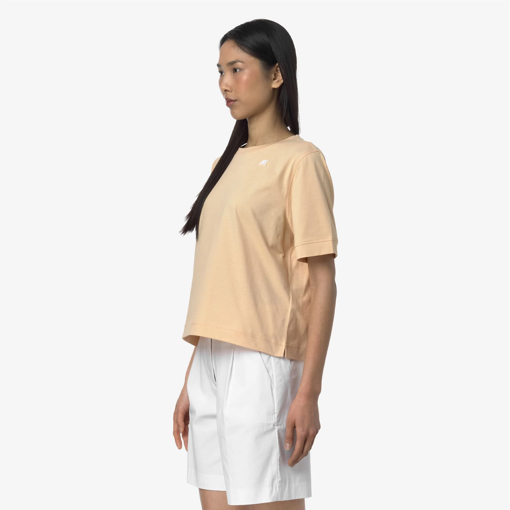 SELUNE JERSEY - T-ShirtsTop - T-Shirt - Woman - BEIGE SHEEPSKIN - Image 4