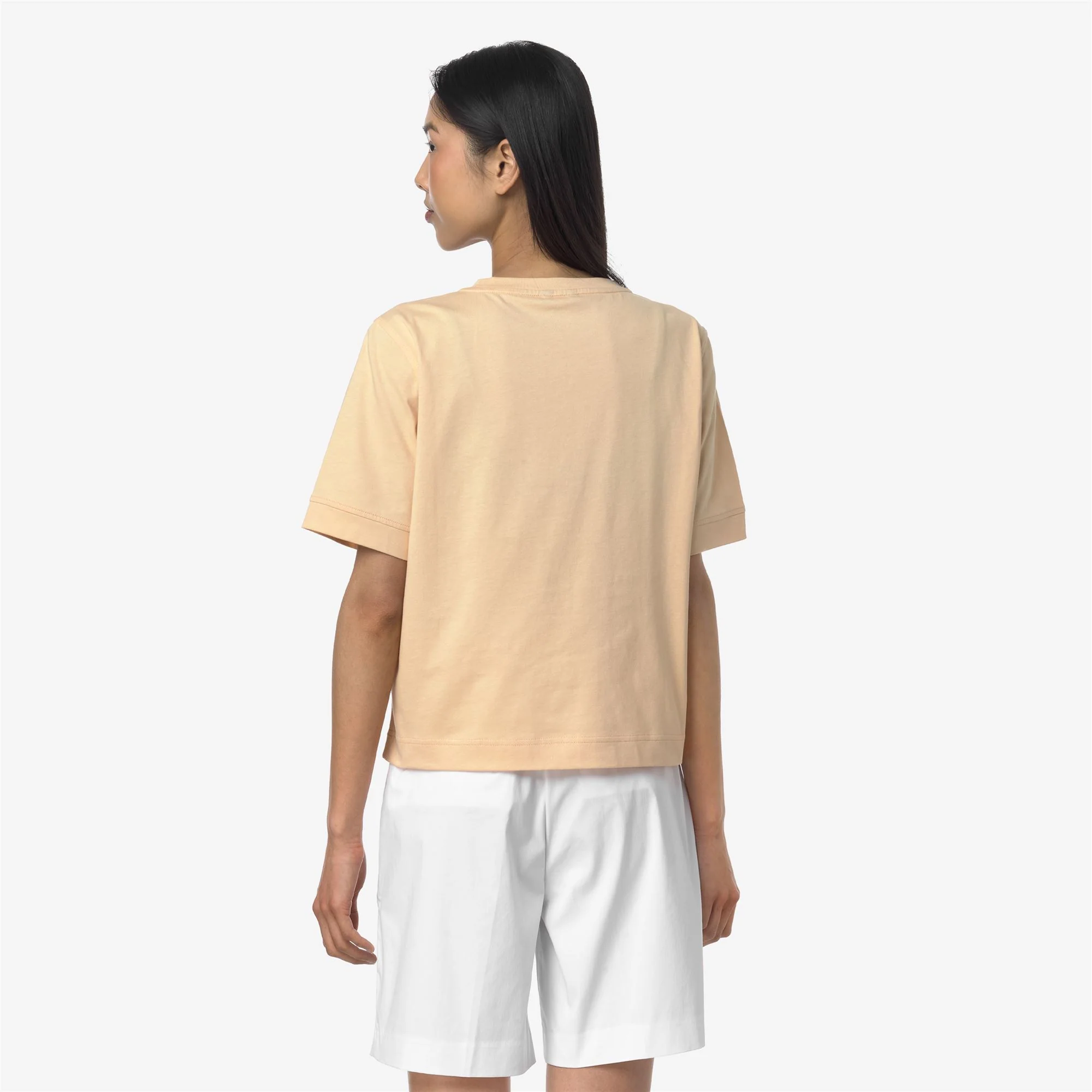 SELUNE JERSEY - T-ShirtsTop - T-Shirt - Woman - BEIGE SHEEPSKIN - Image 5