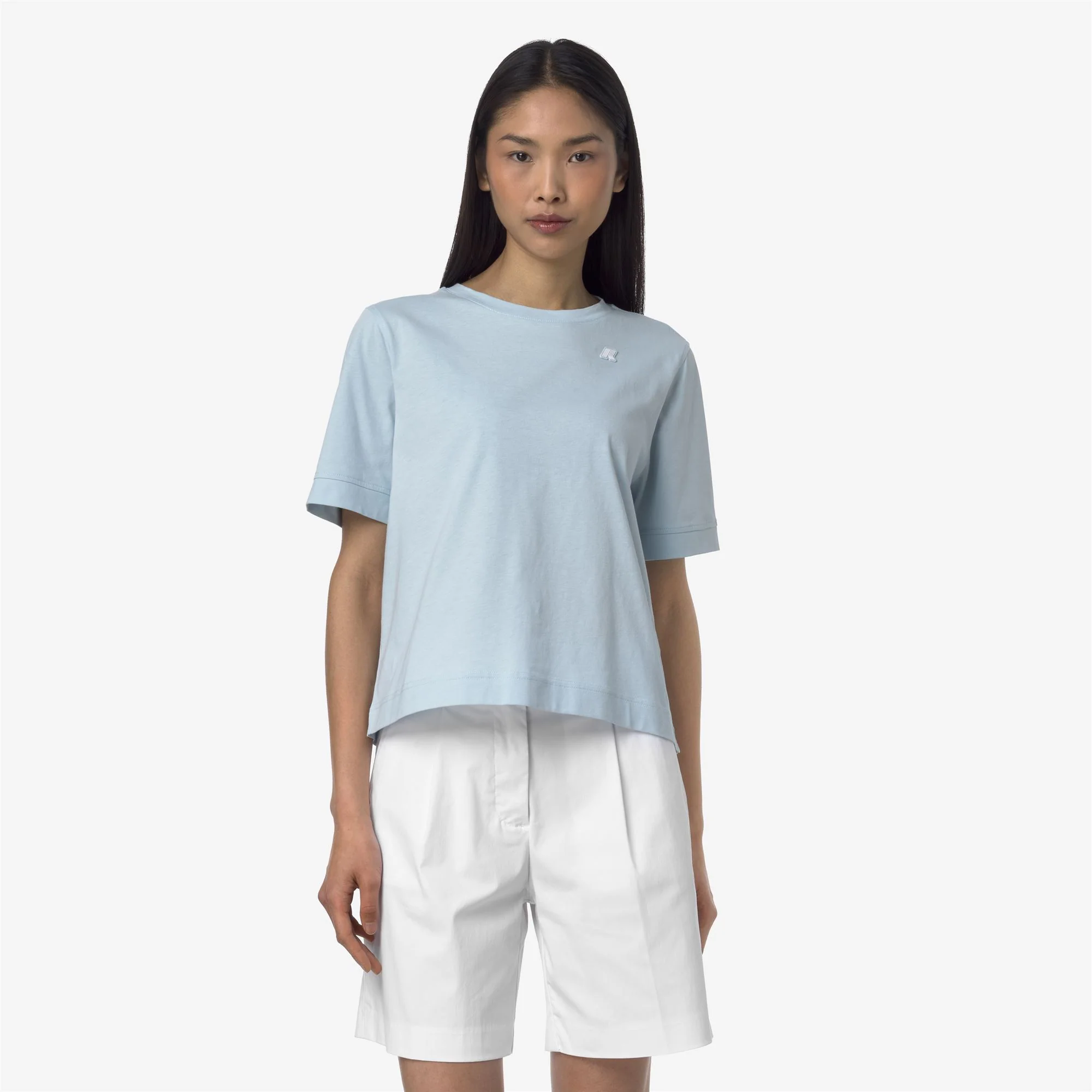 SELUNE JERSEY - T-ShirtsTop - T-Shirt - Woman - BLUE BABY - Image 3