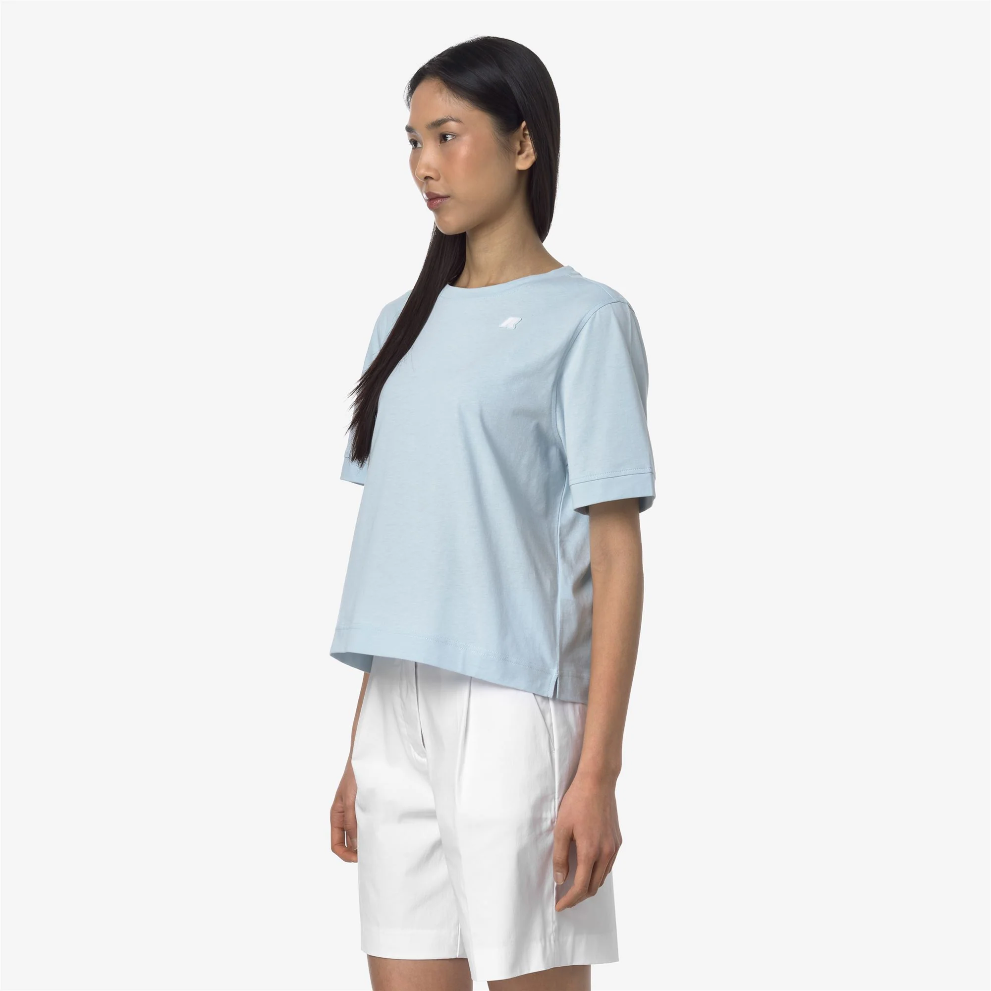 SELUNE JERSEY - T-ShirtsTop - T-Shirt - Woman - BLUE BABY - Image 4