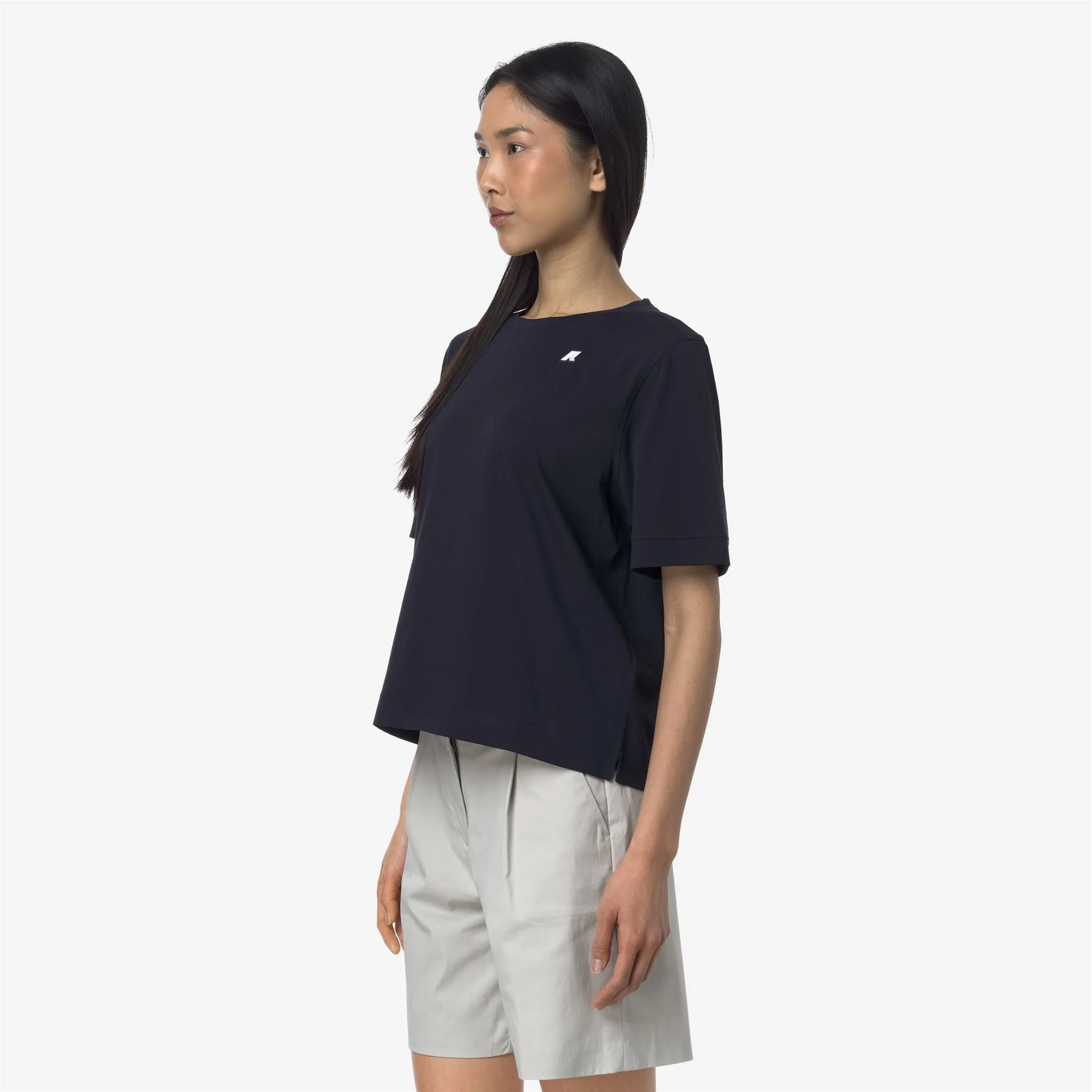 SELUNE JERSEY - T-ShirtsTop - T-Shirt - Woman - BLUE DEPTH - Image 4