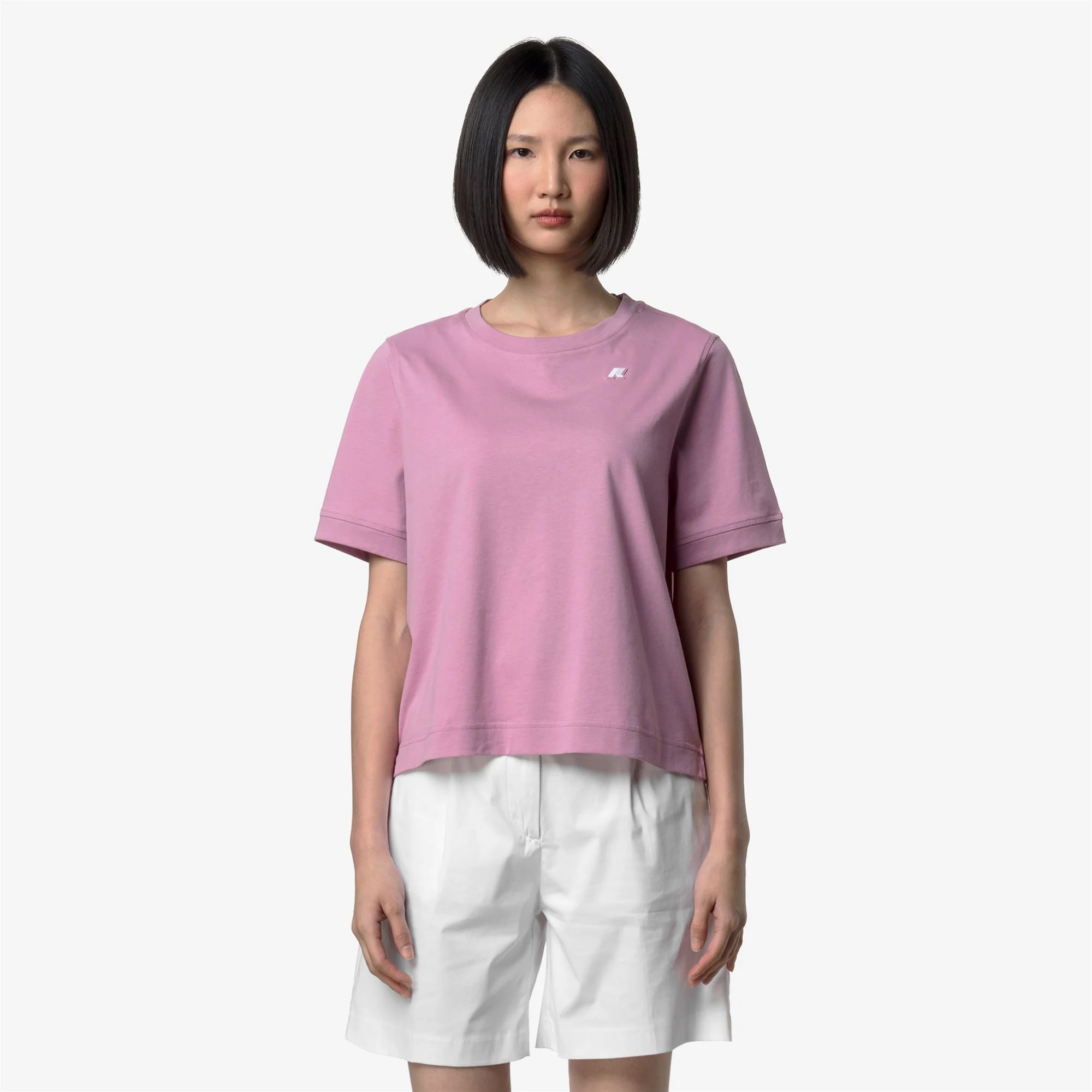 SELUNE JERSEY - T-ShirtsTop - T-Shirt - Woman - VIOLET GLICINE - Image 3